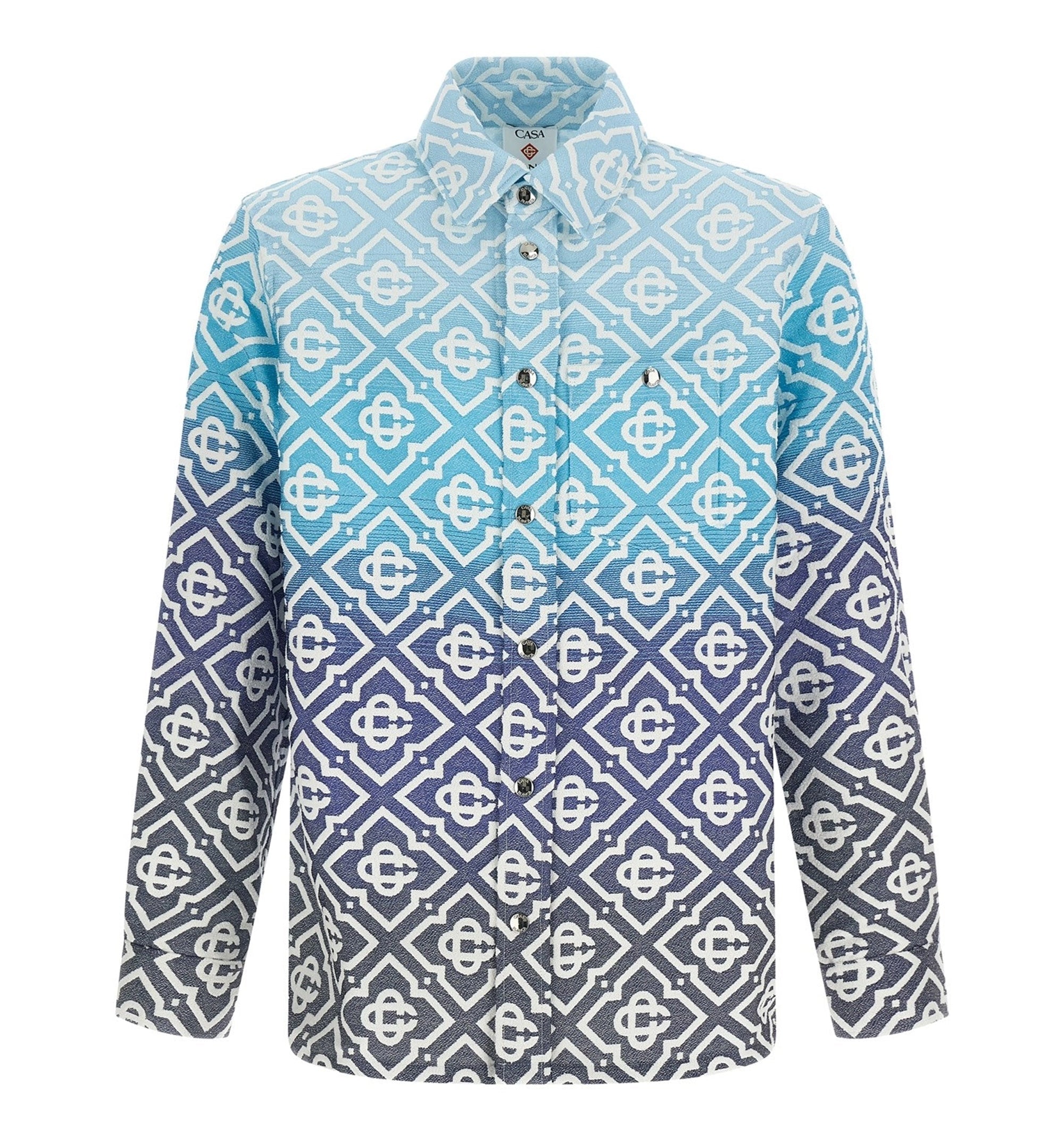 Monogram Gradient Jacquard Shacket