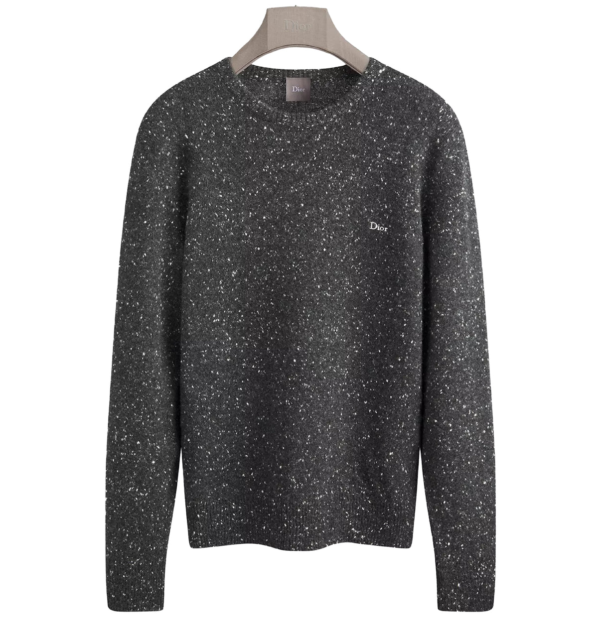 Sweater with Dior Embroidery, Relaxed Fit