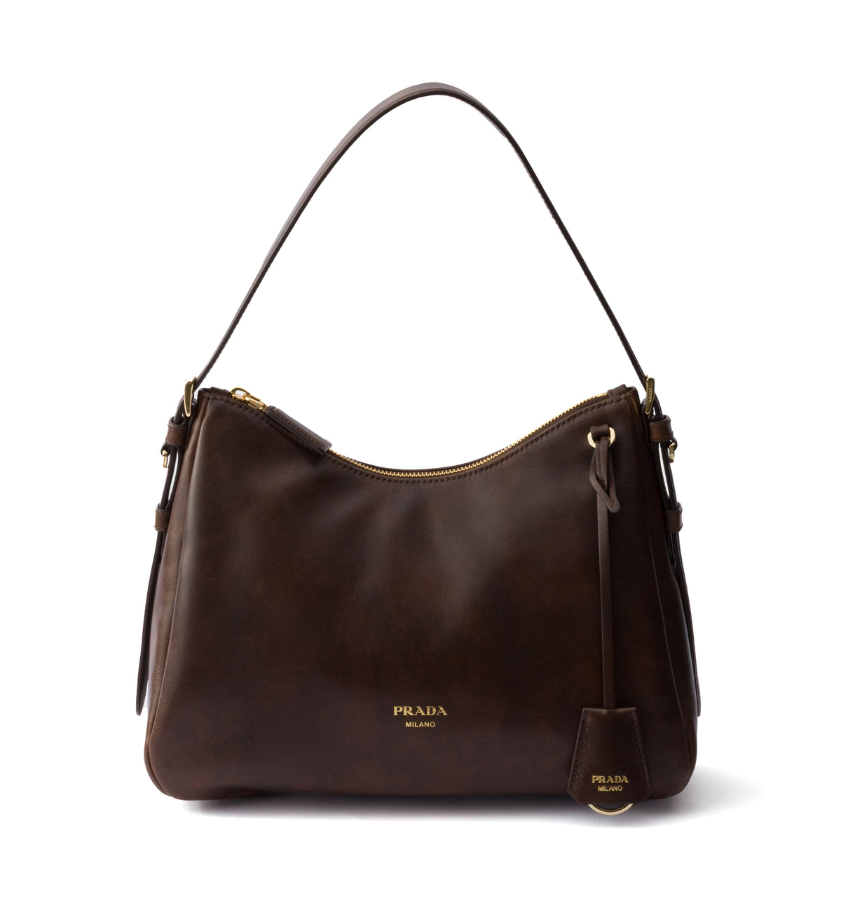 Prada Aimée medium leather shoulder bag