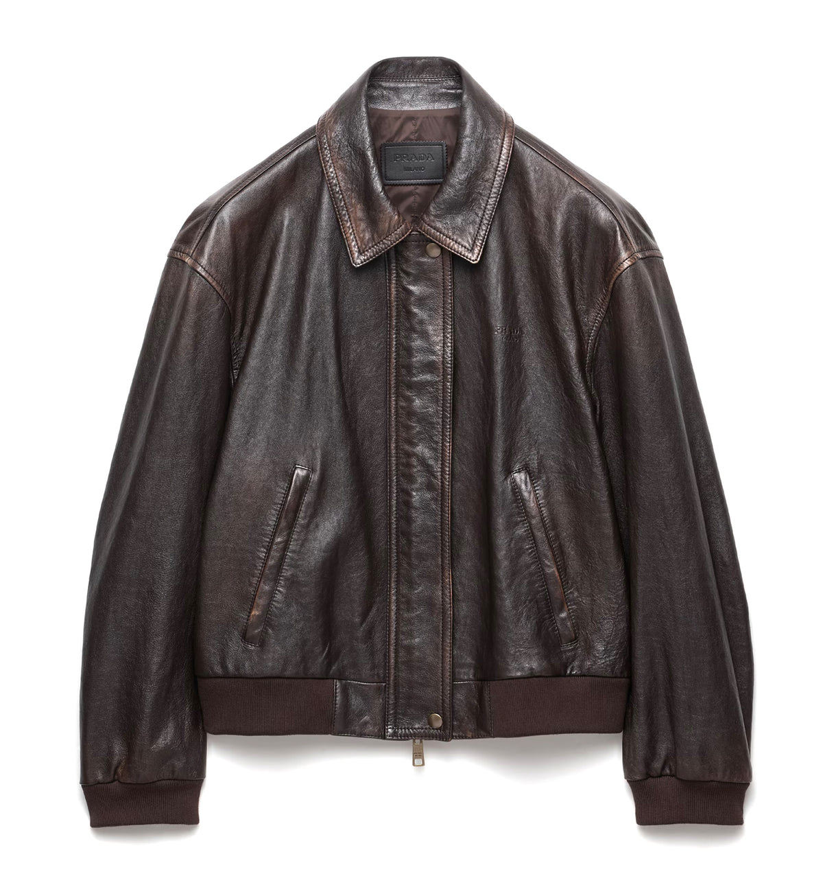 Nappa leather jacket