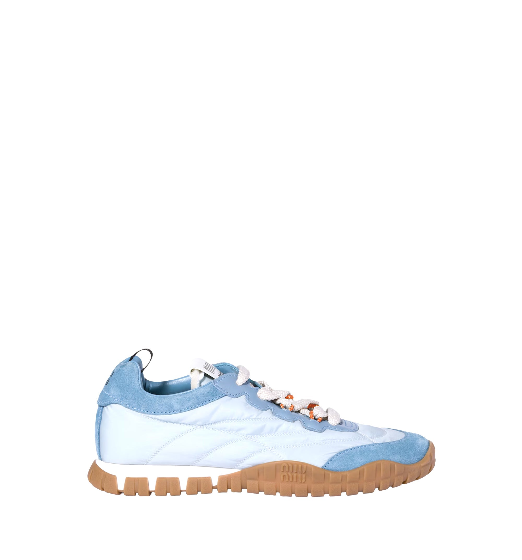 Tyre Technical Fabric And Suede Sneakers
