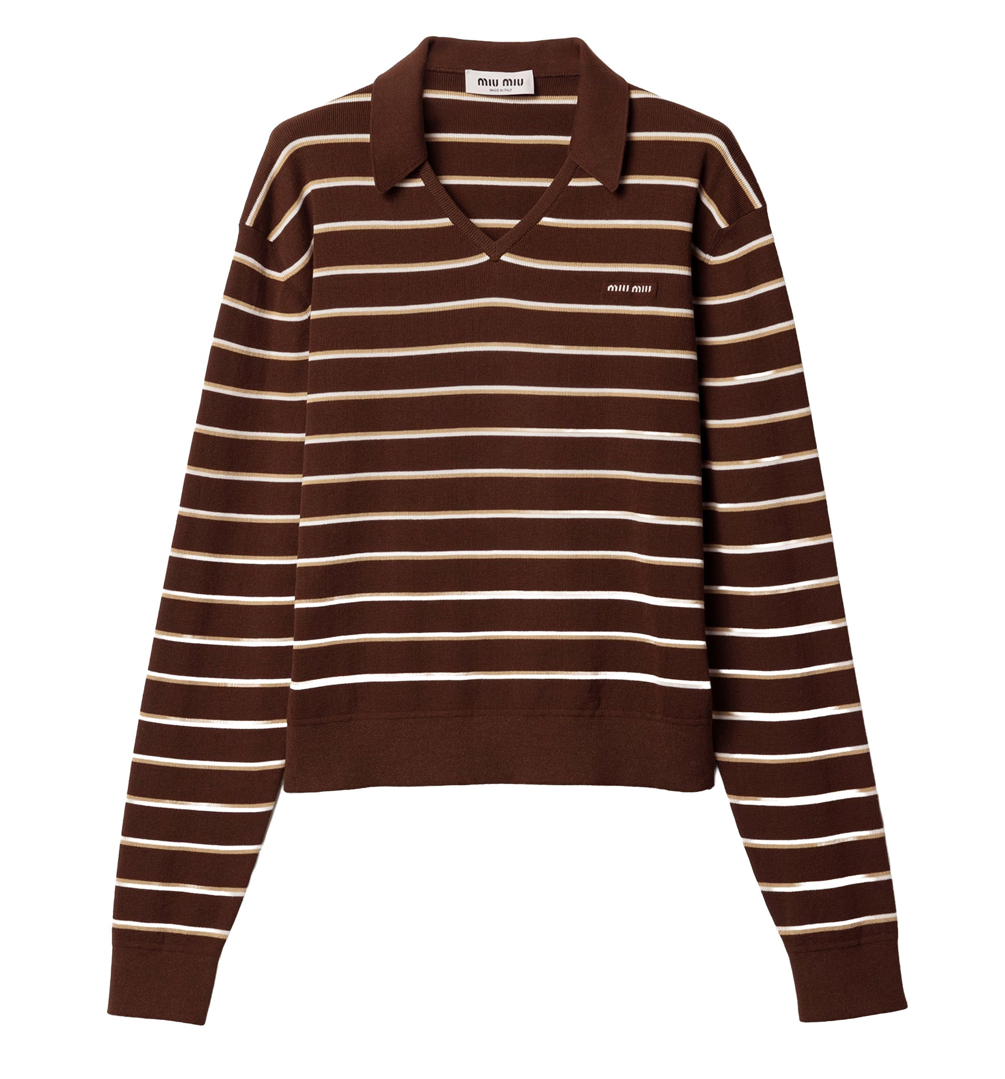 Cotton Knit Polo Shirt