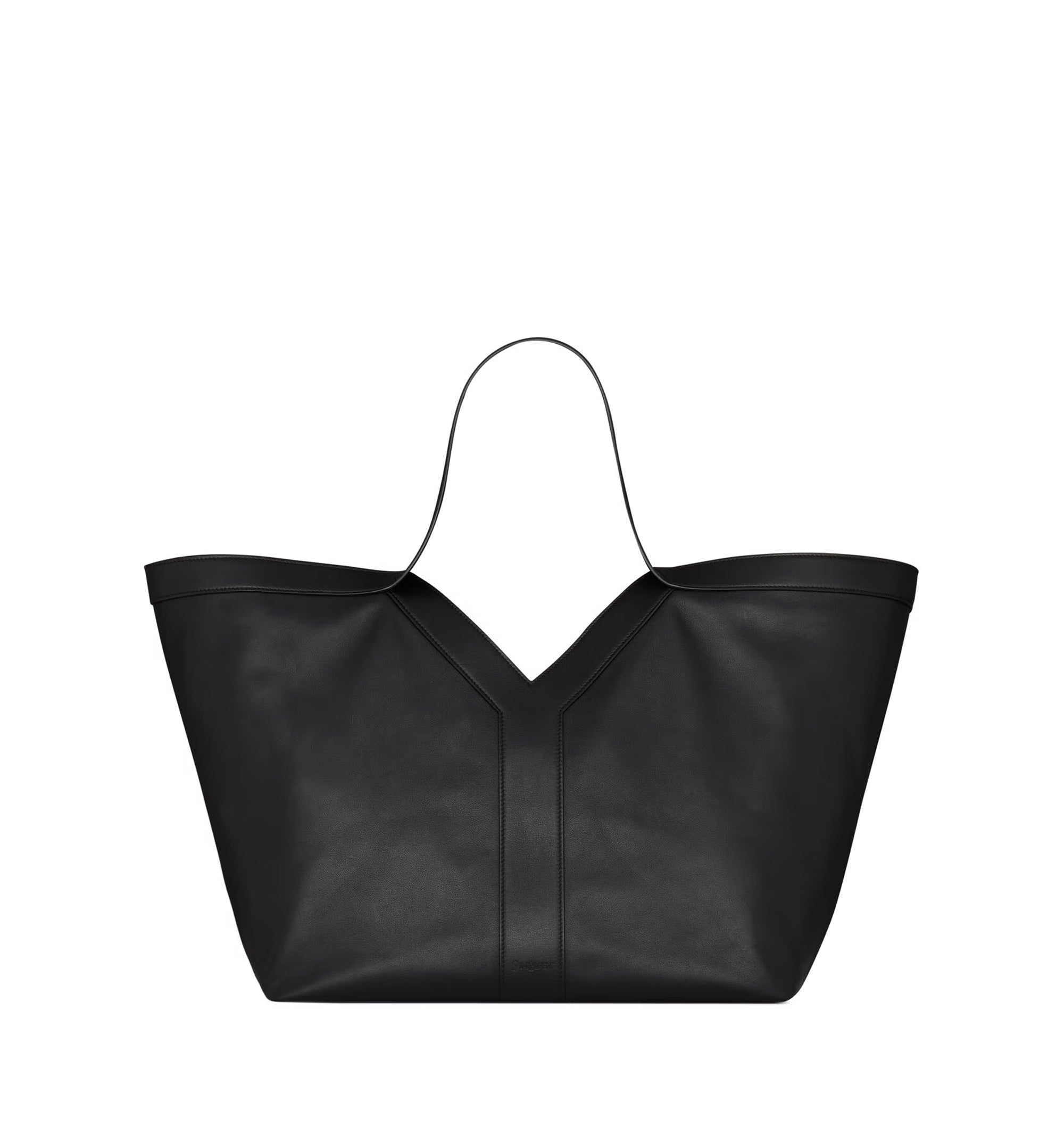 Y Tote In Leather