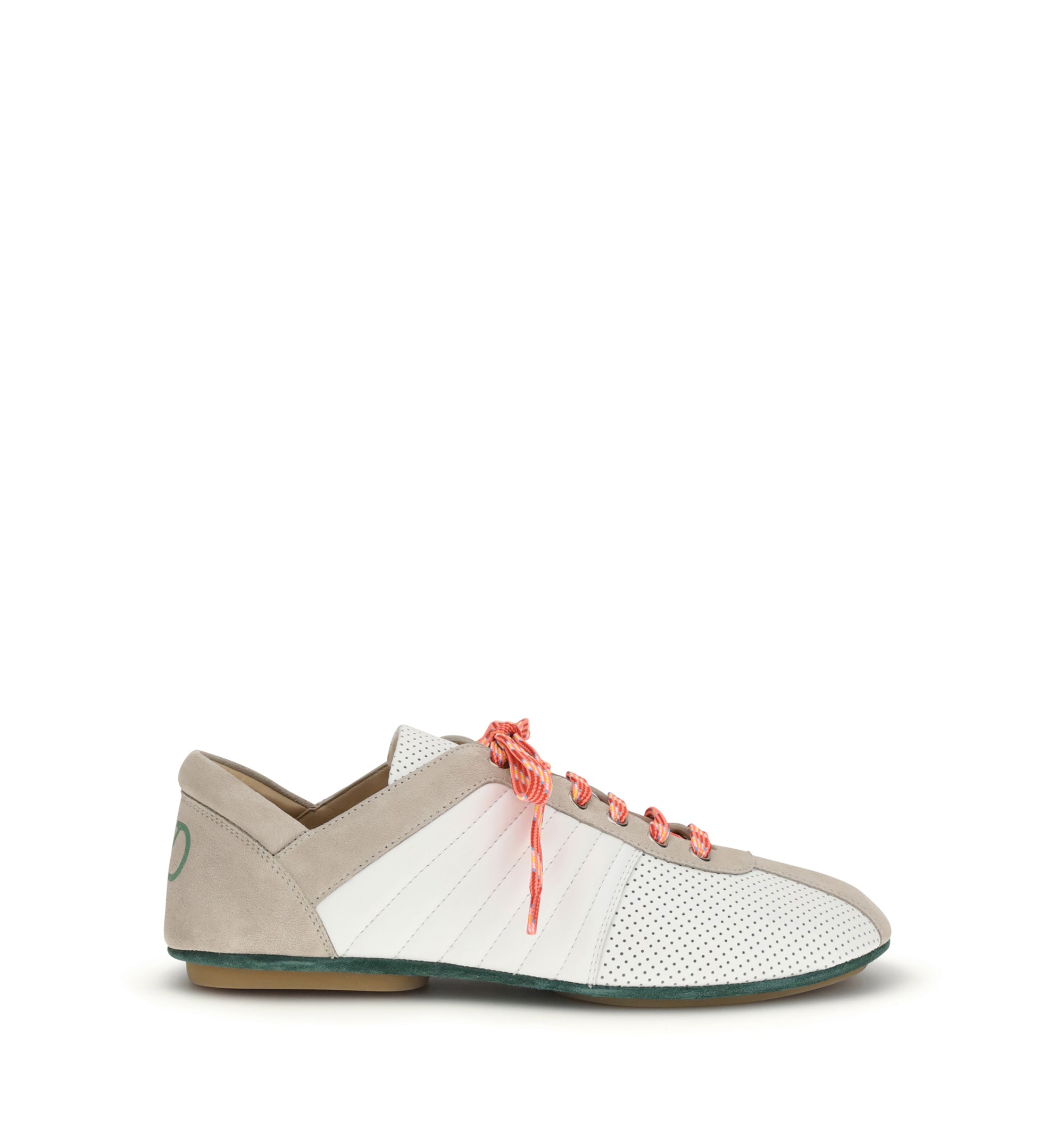 Strikie Sneaker In Perforated Nappa And Suede
