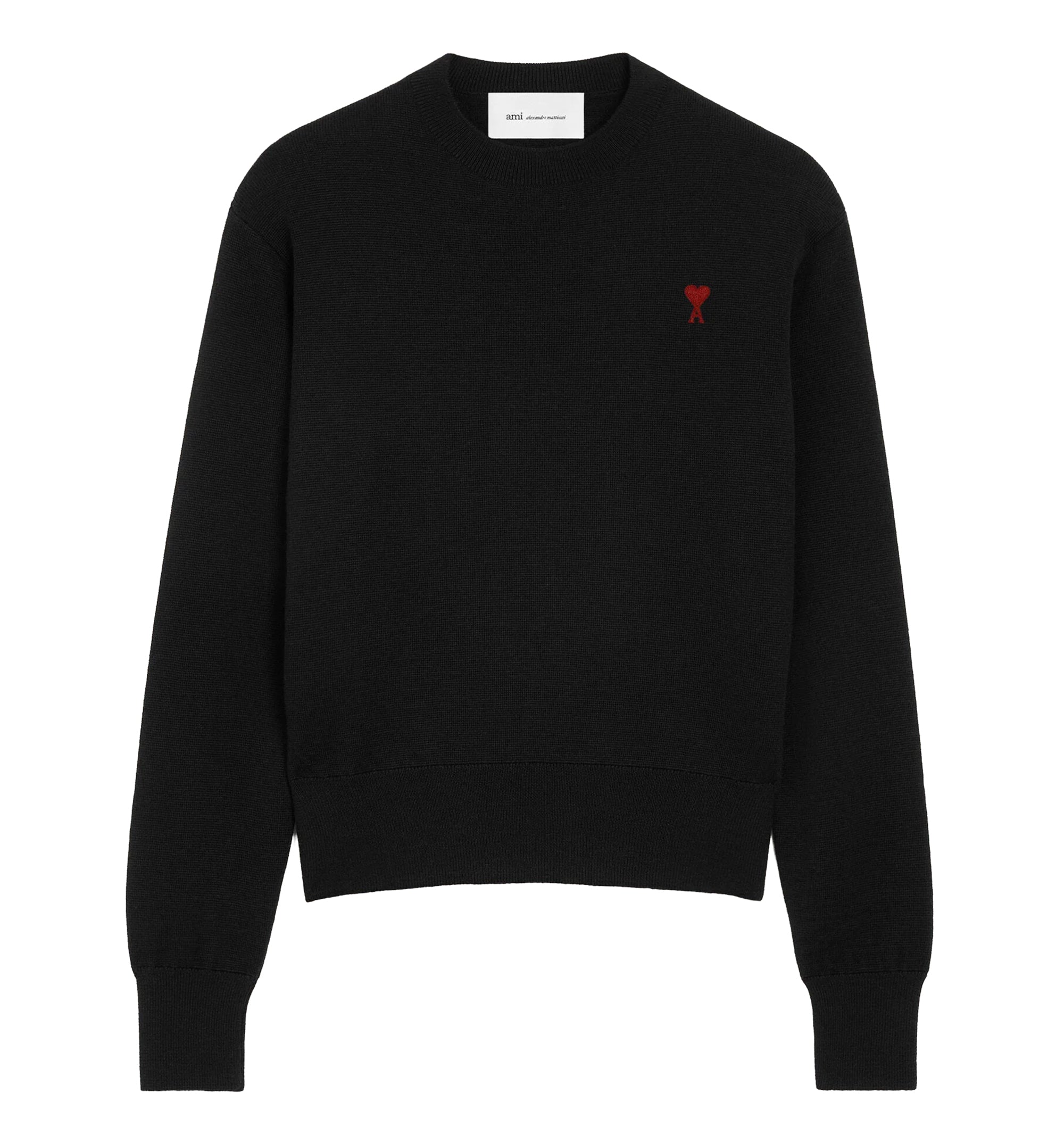 Wool Ami De Coeur Crewneck Sweater