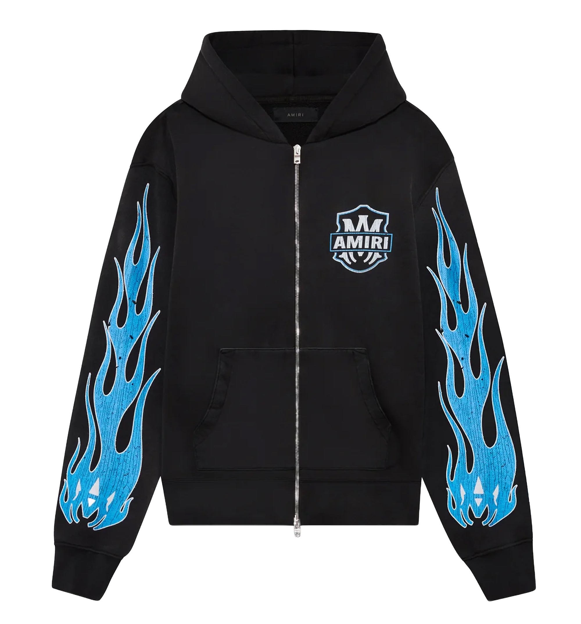 MA Flames Zip Hoodie