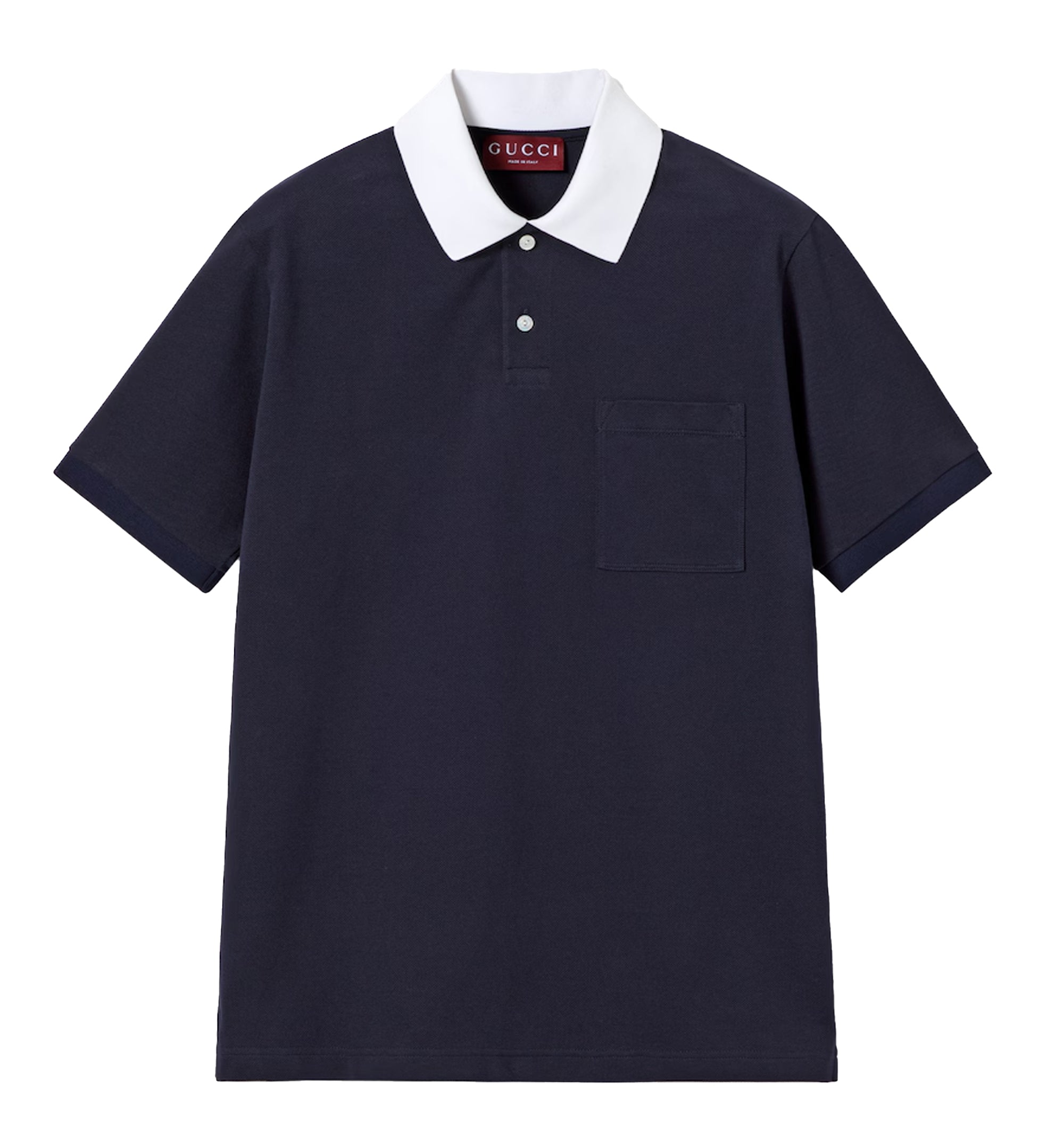 Stretch Cotton Piquet Polo Shirt