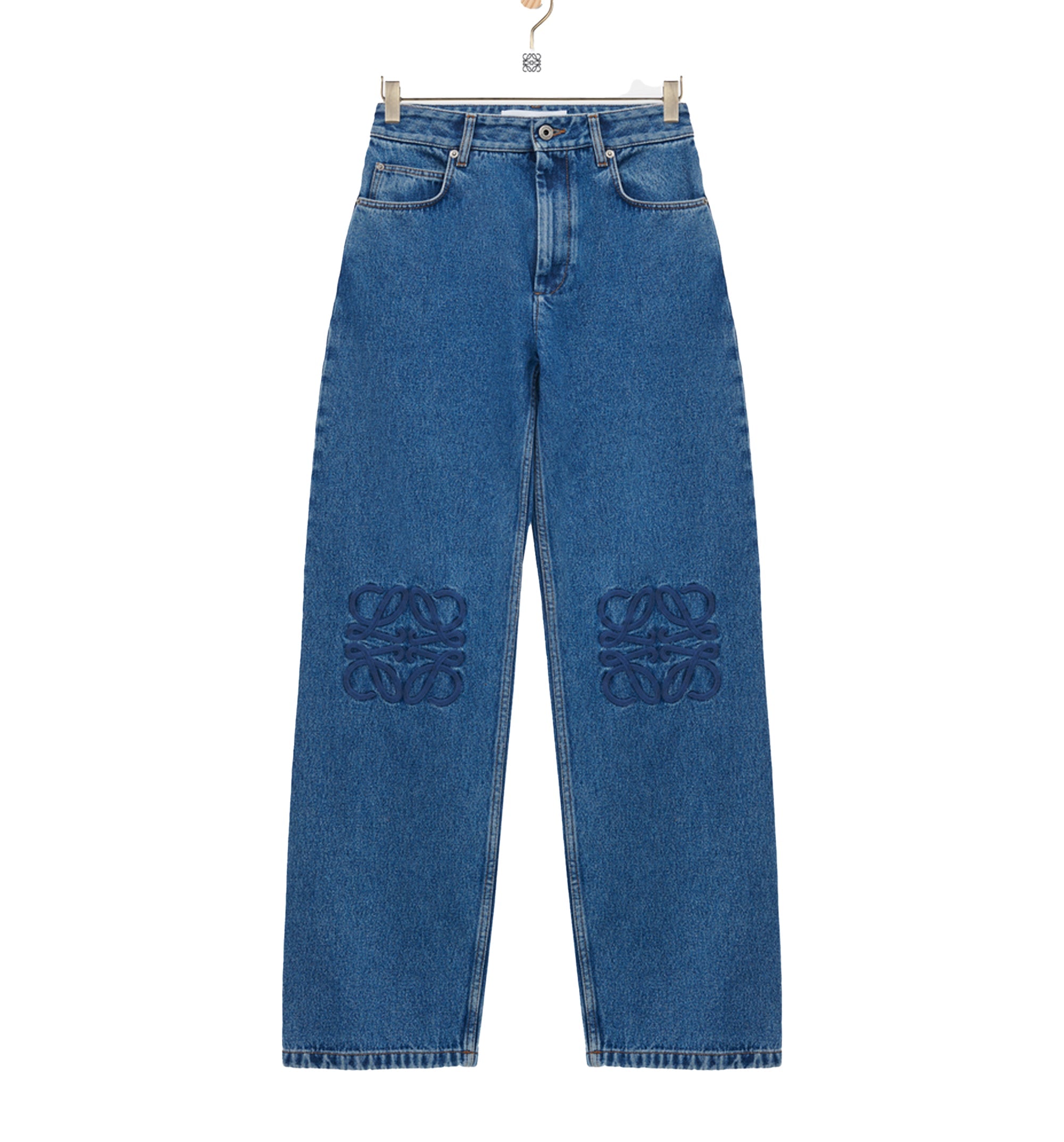 Anagram Baggy Jeans in Denim