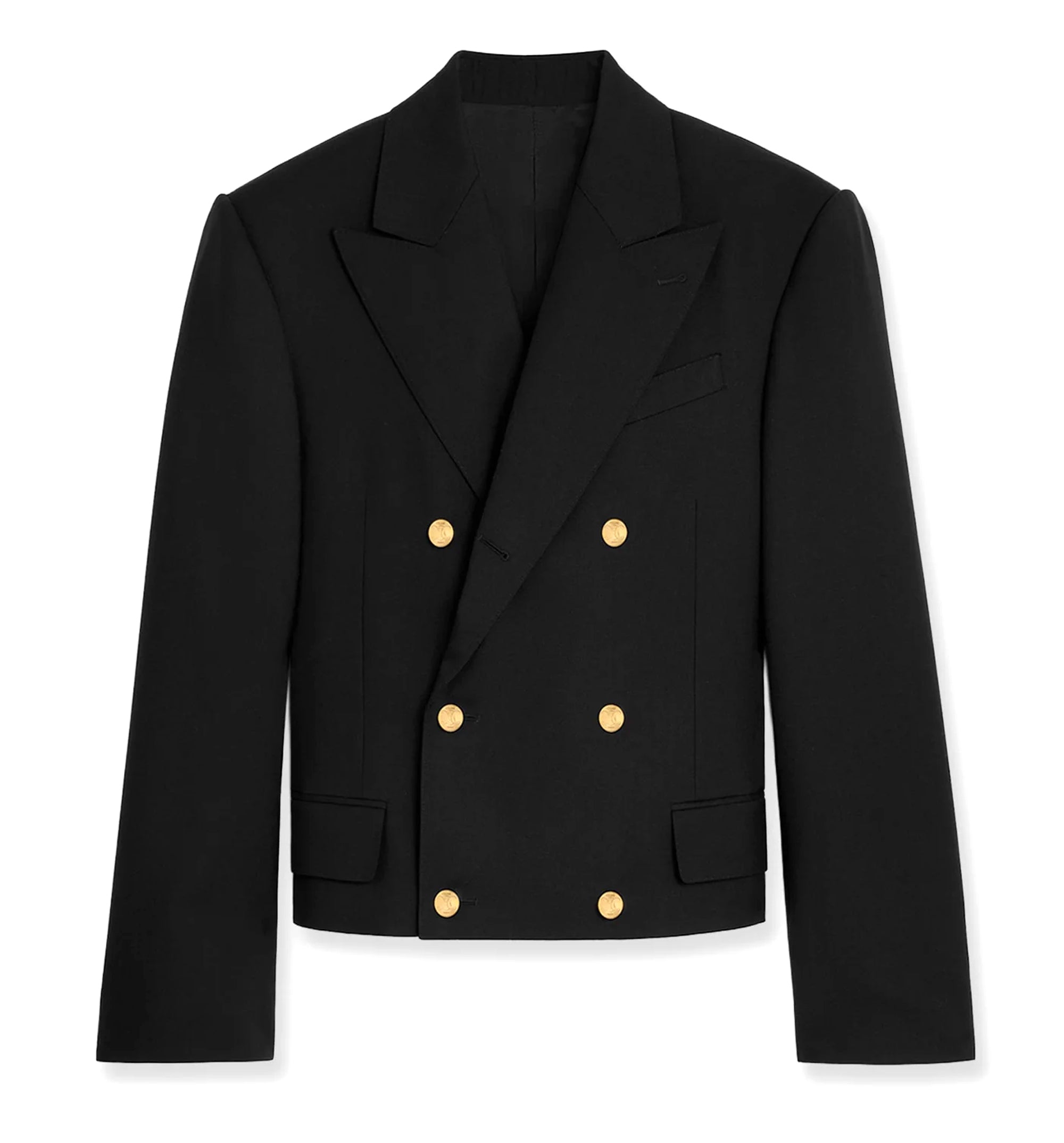 Colonne Blazer in Wool Gabardine