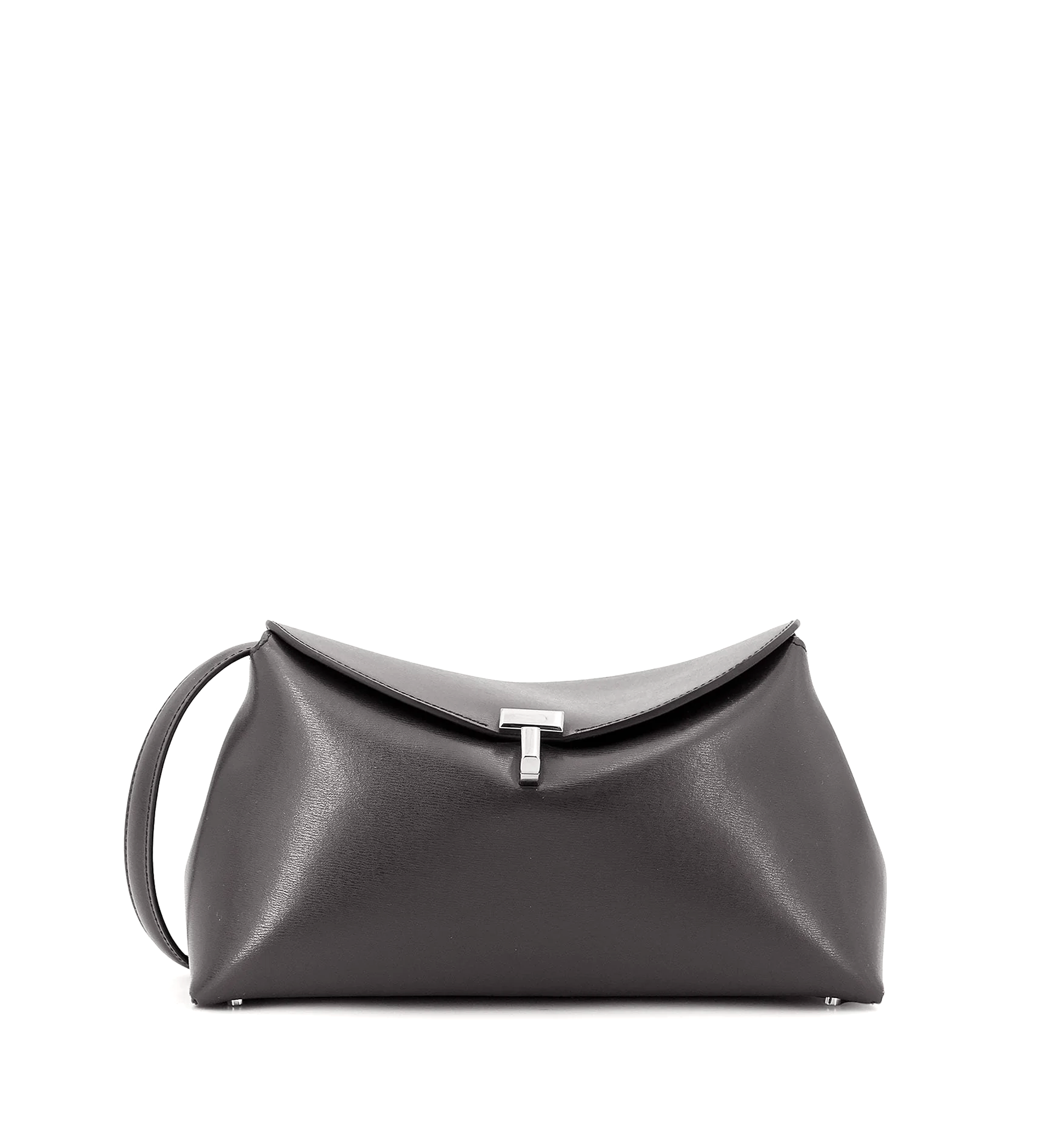 T-lock Clutch leather shoulder bag