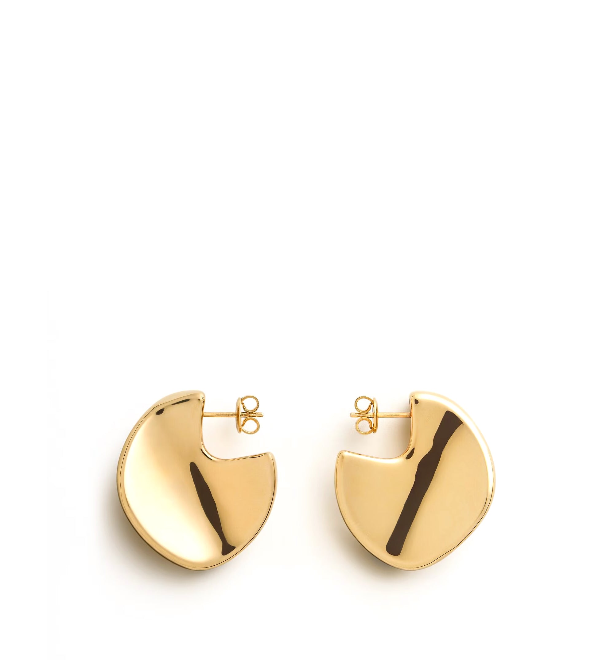 Medium Disc Earrings