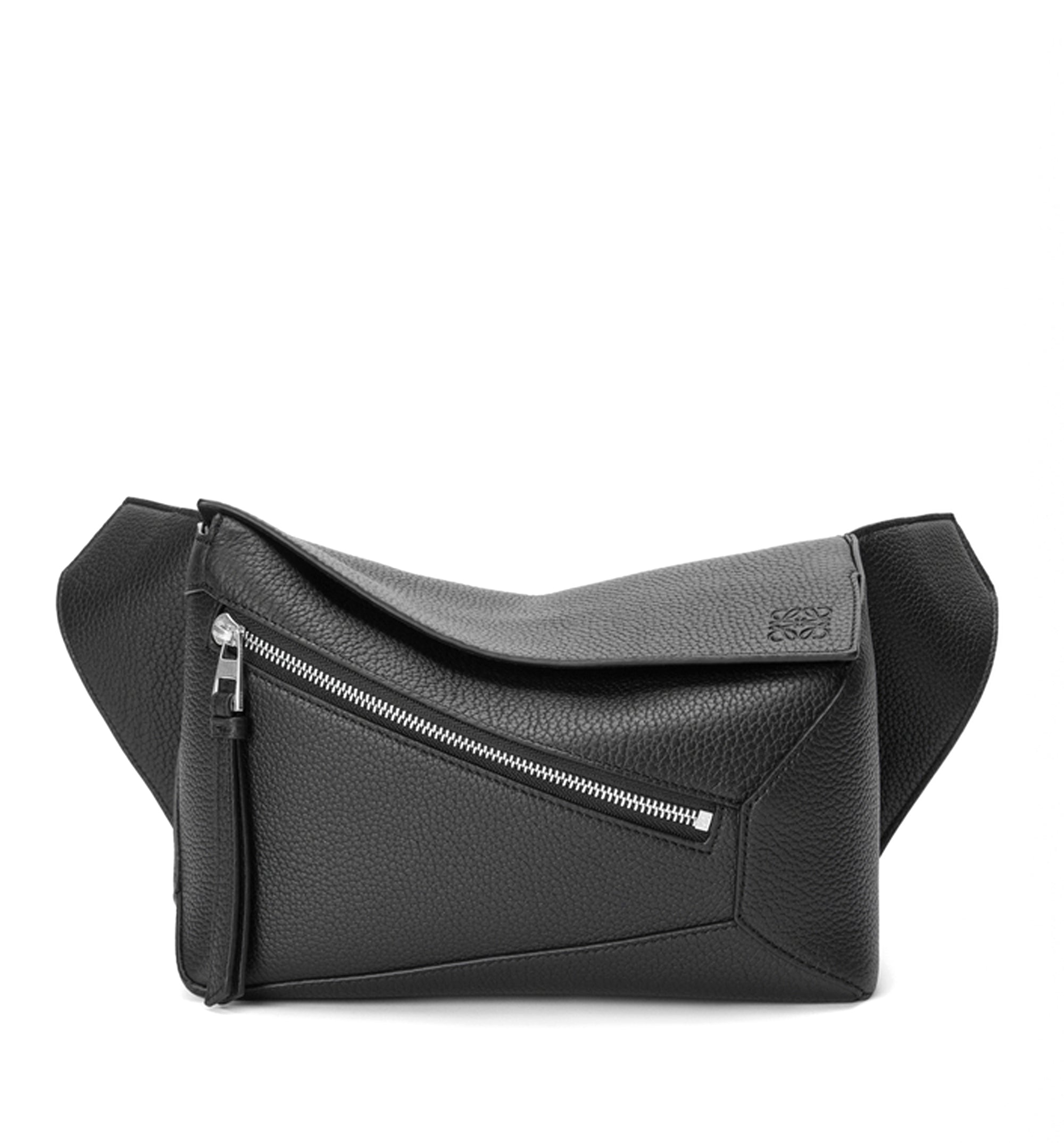 Small Puzzle Bumbag In Grained Calfskin