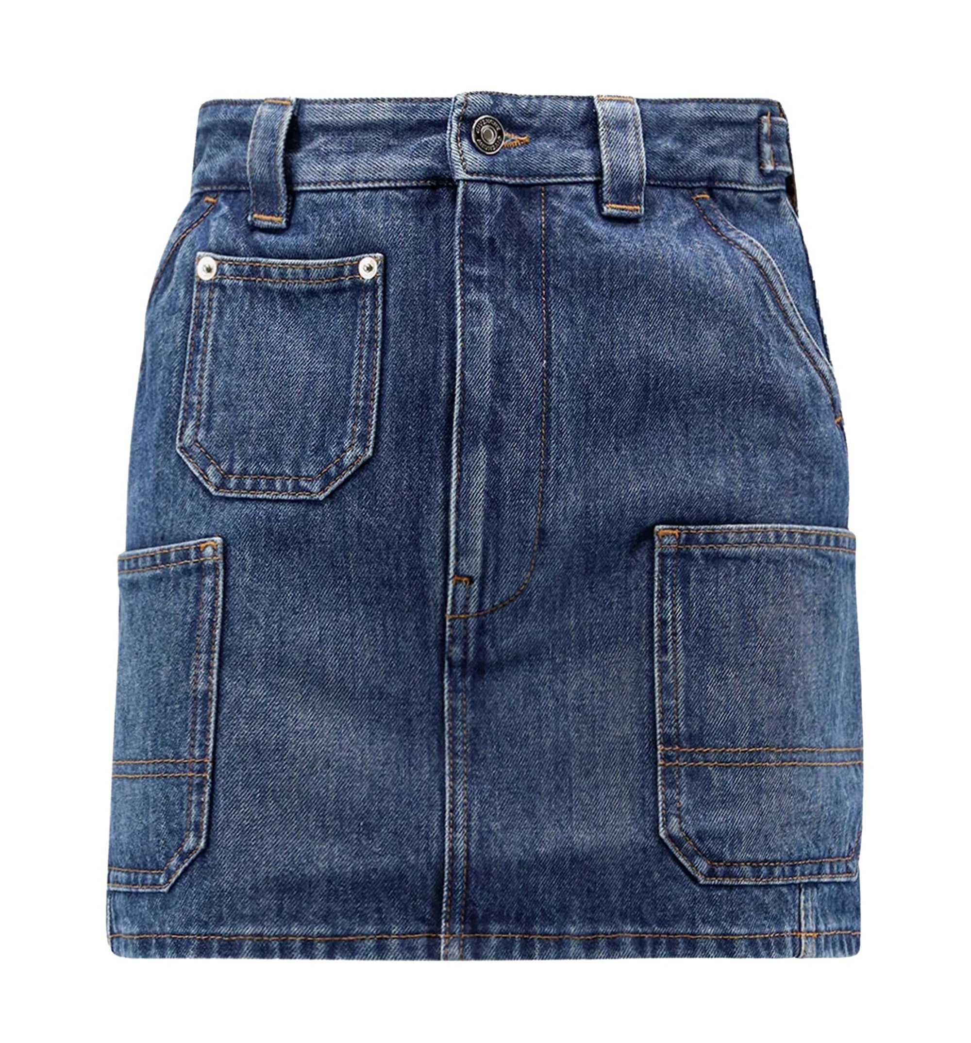 Mini Cargo Skirt In Medium