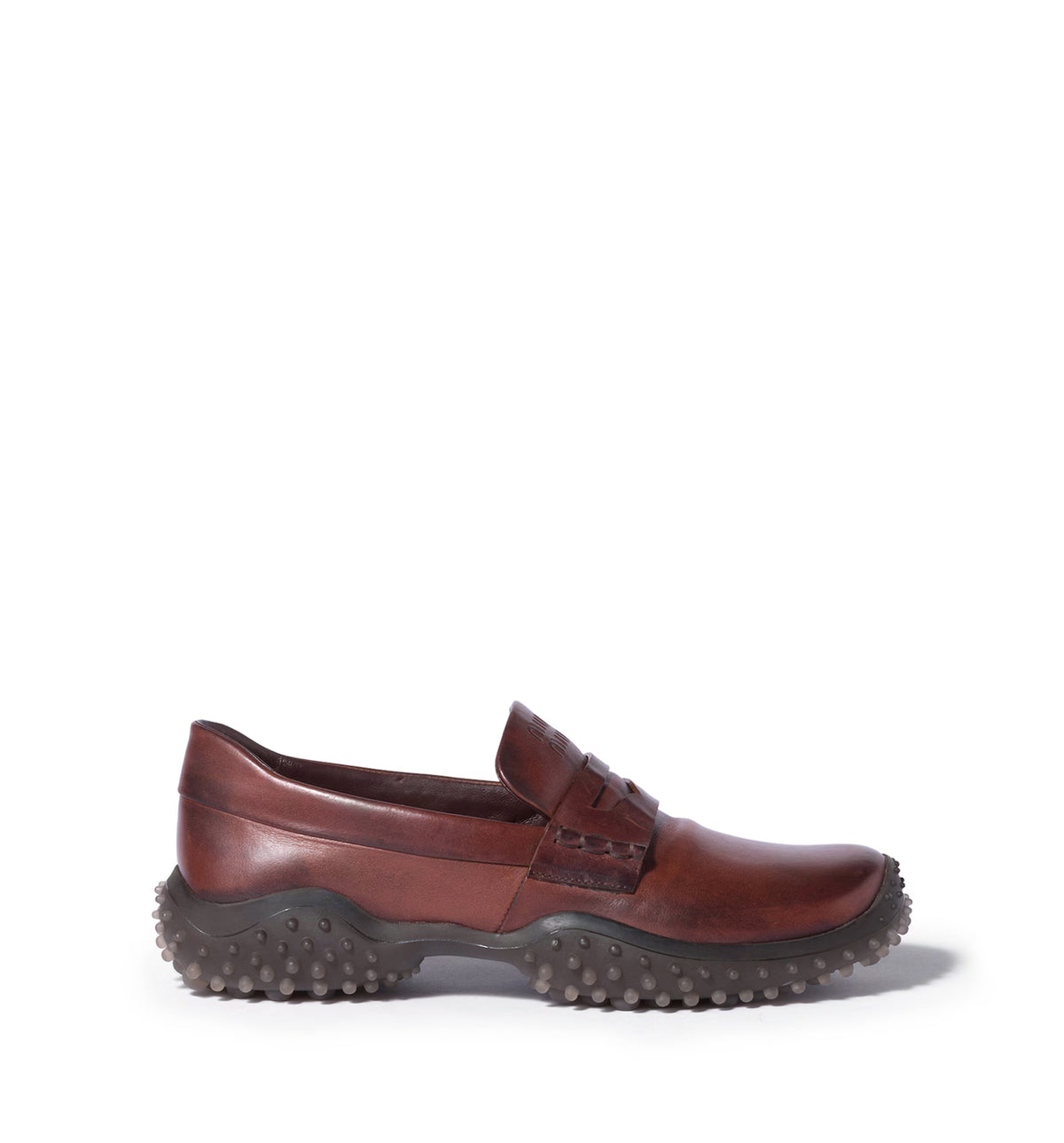 Leather loafers
