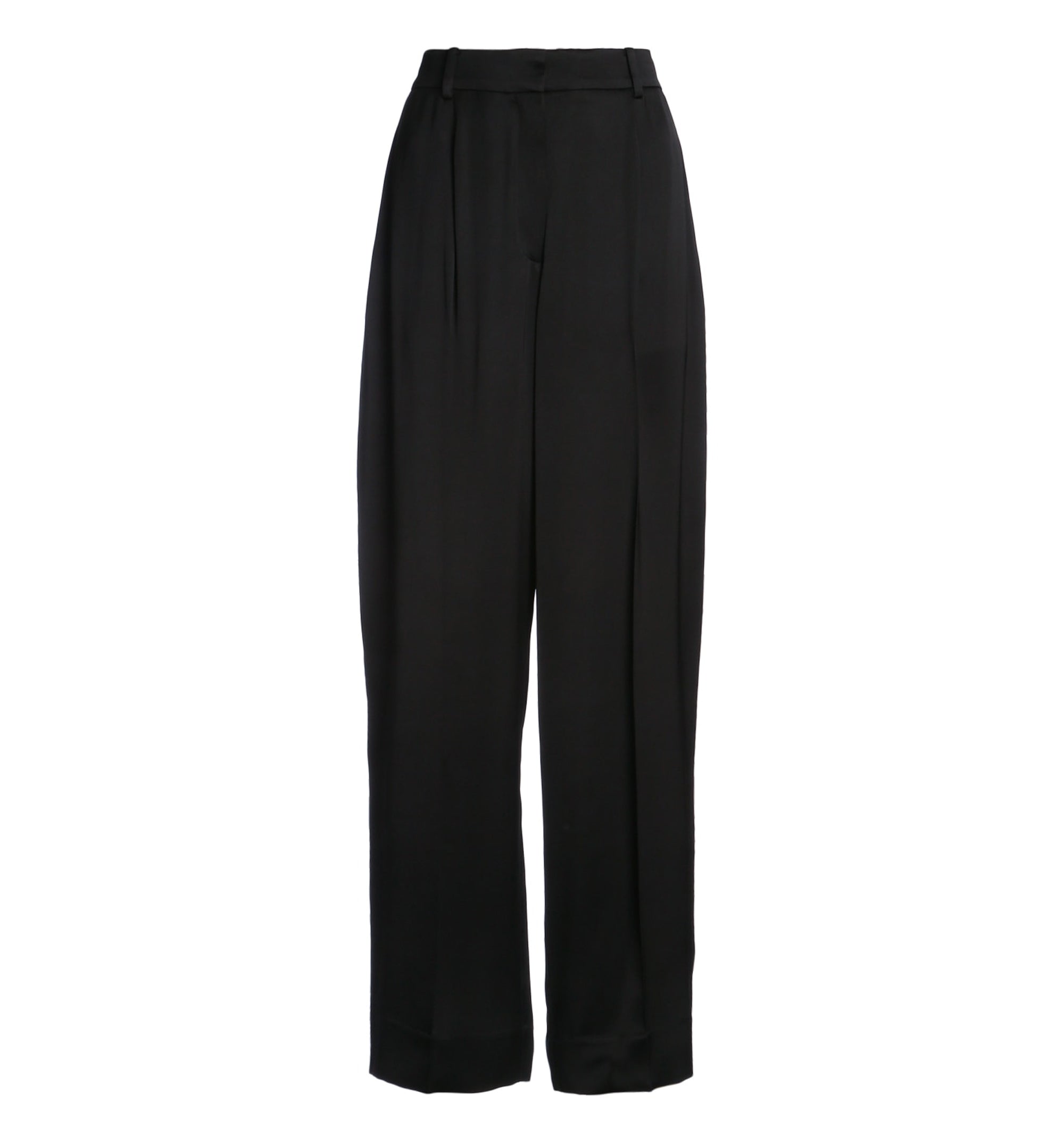 Wide Satin Trousers