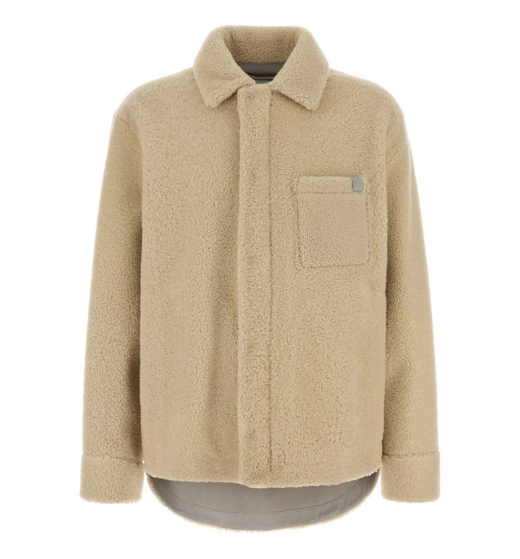 Overshirt in Shearling