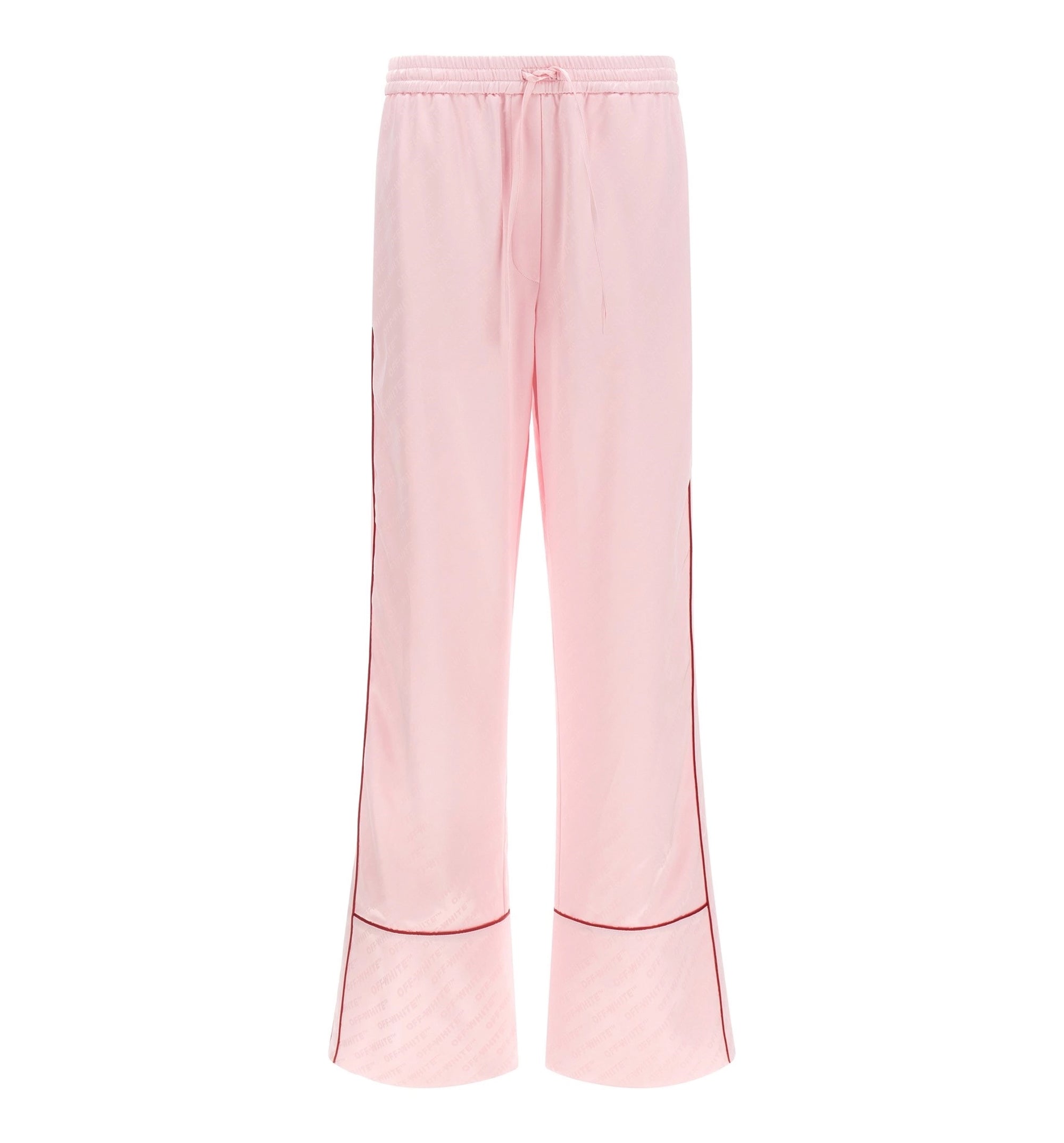 Jacquard Satin Pajama Pants