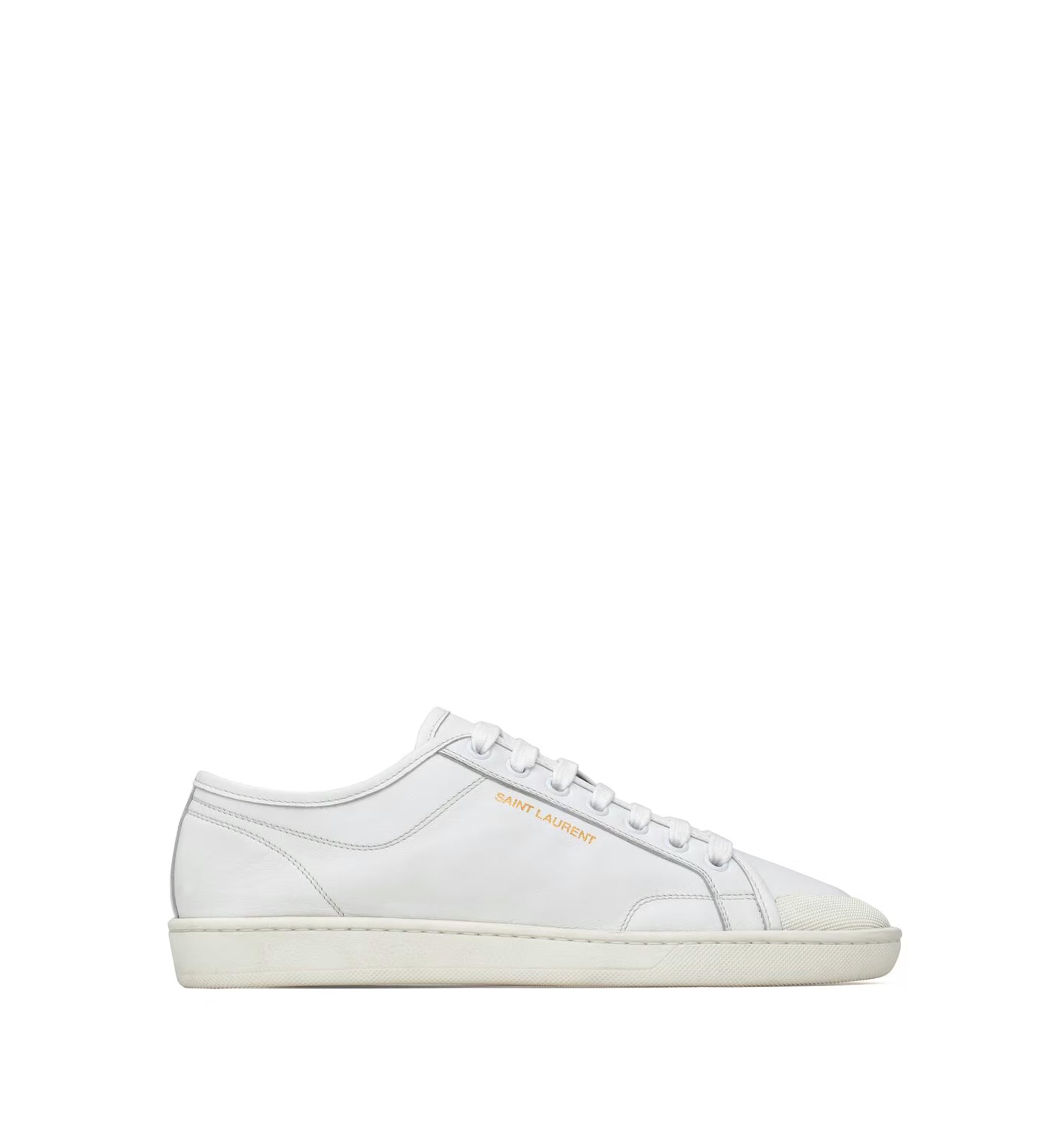 Gym Sneakers In Smooth Leather
