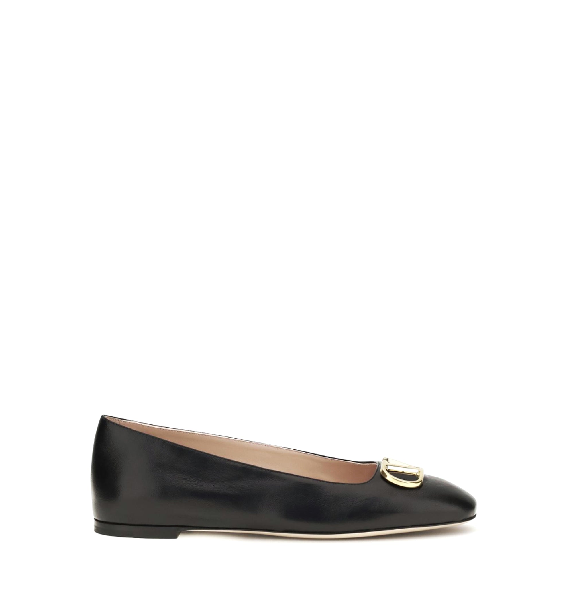 VLogo Signature Ballerina In Nappa