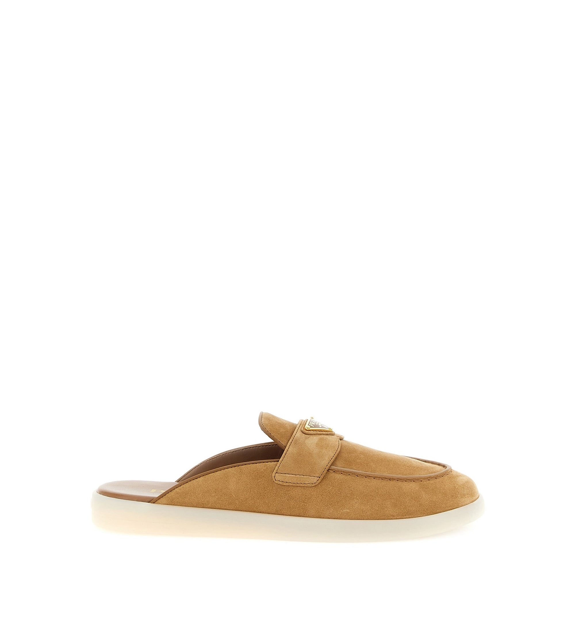 Suede mules
