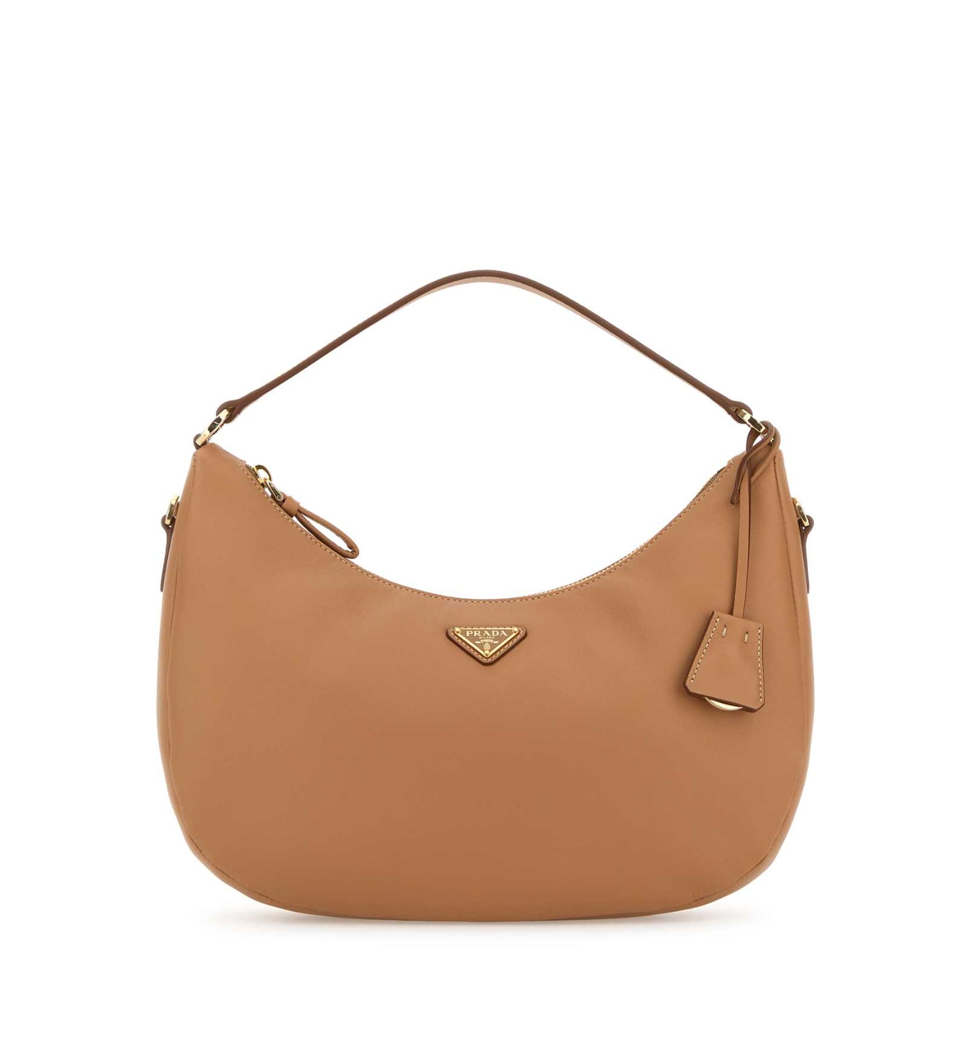 Camel Leather Handbag