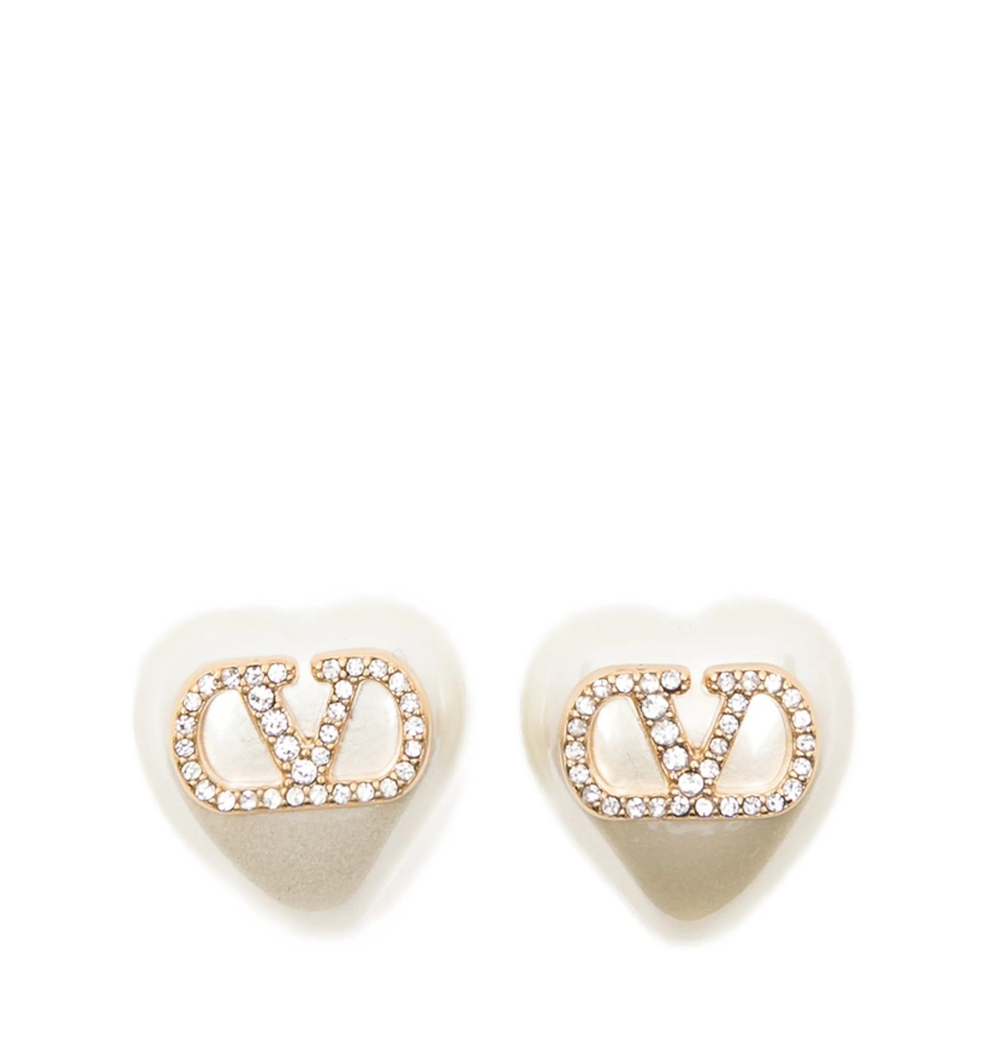 Heart-Motif Earrings