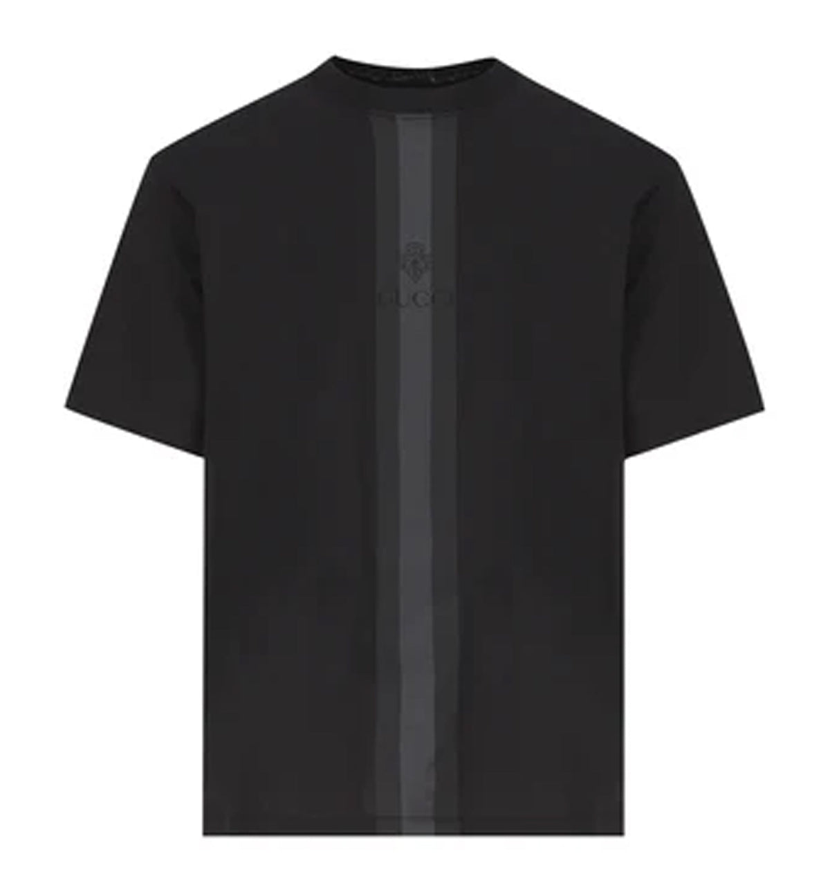 Cotton T-shirt with muted Web
