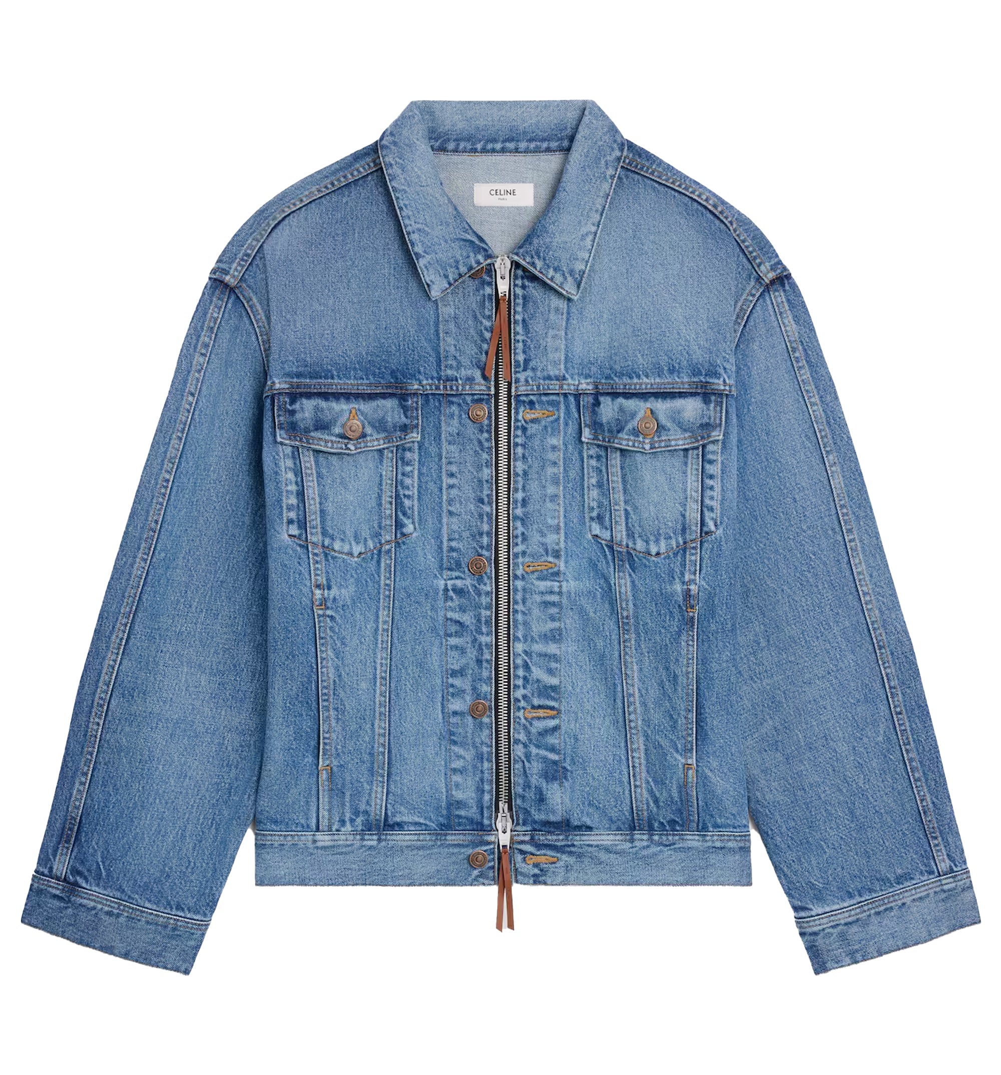 Trucker Jacket in Cotton Denim