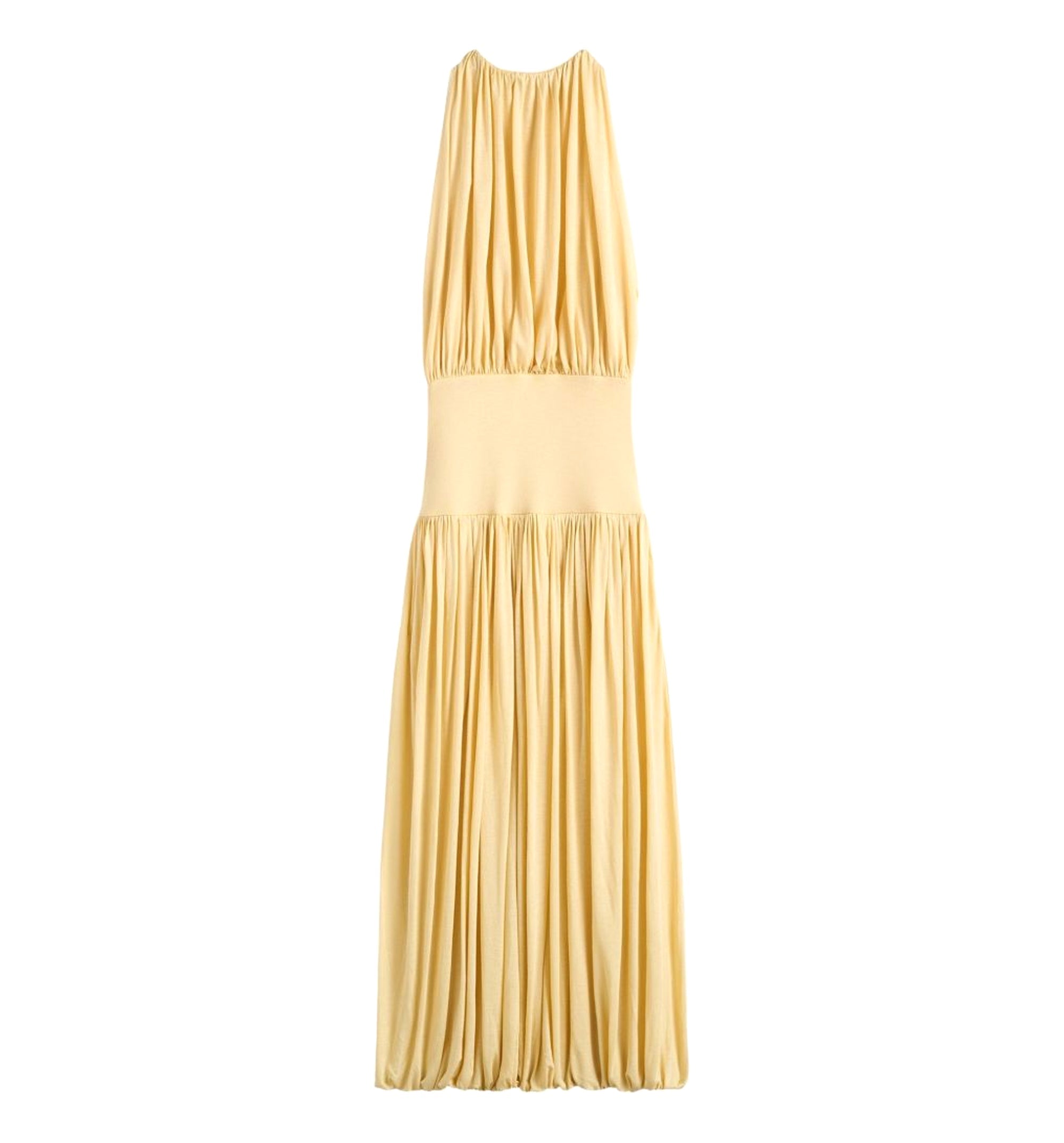 Gathered Long Dress