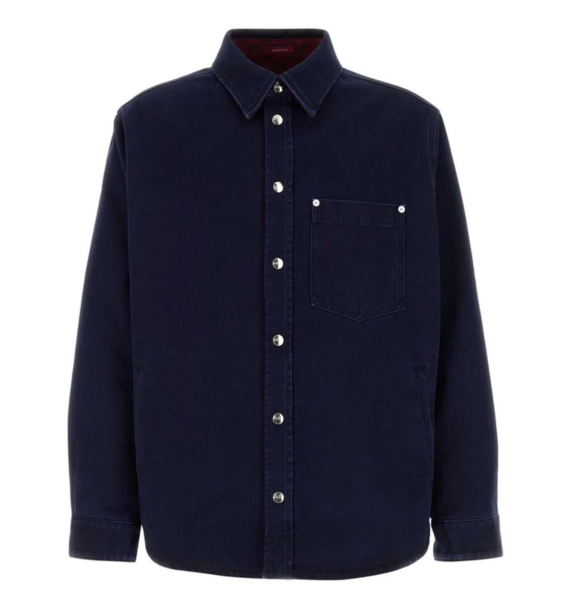 Reversible Denim And Flannel Shirt