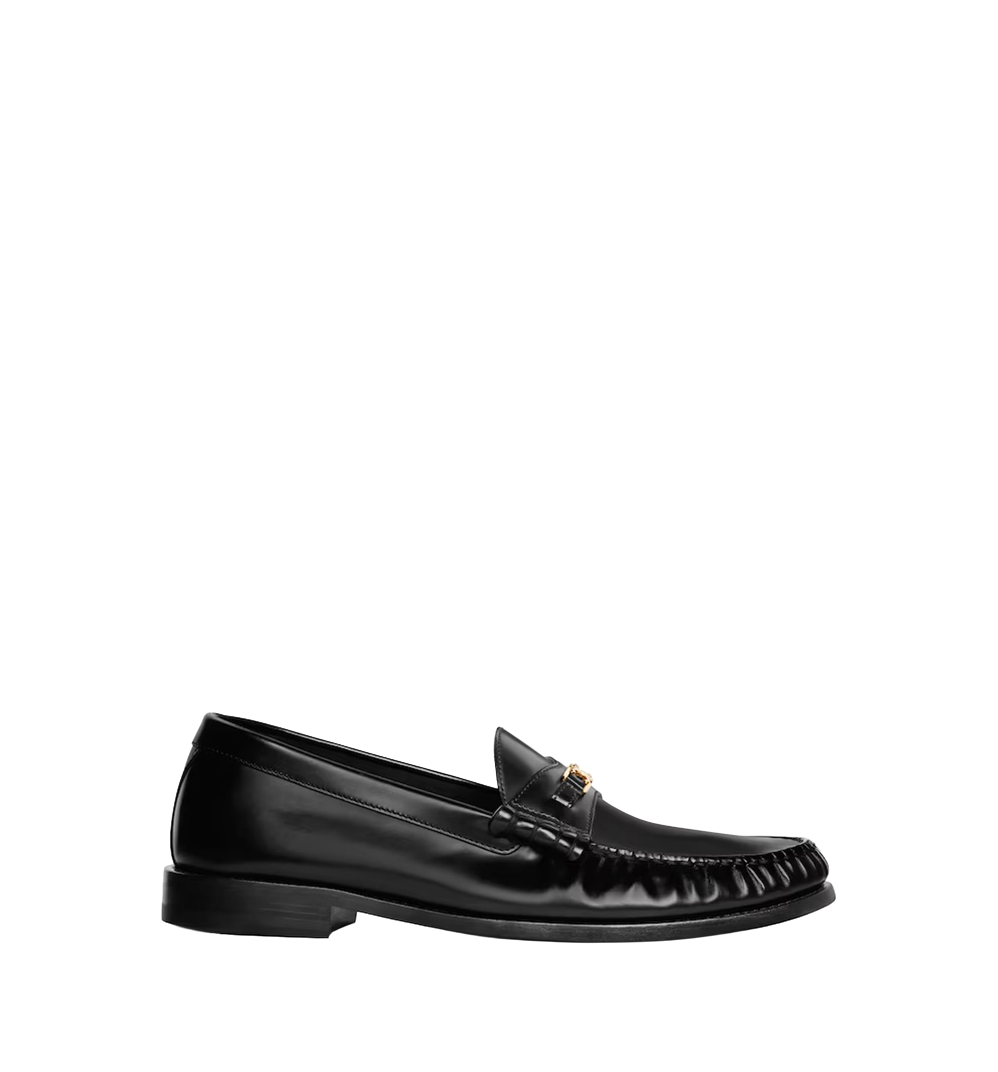 Celine Luco Triomphe Loafer in Polished Bull