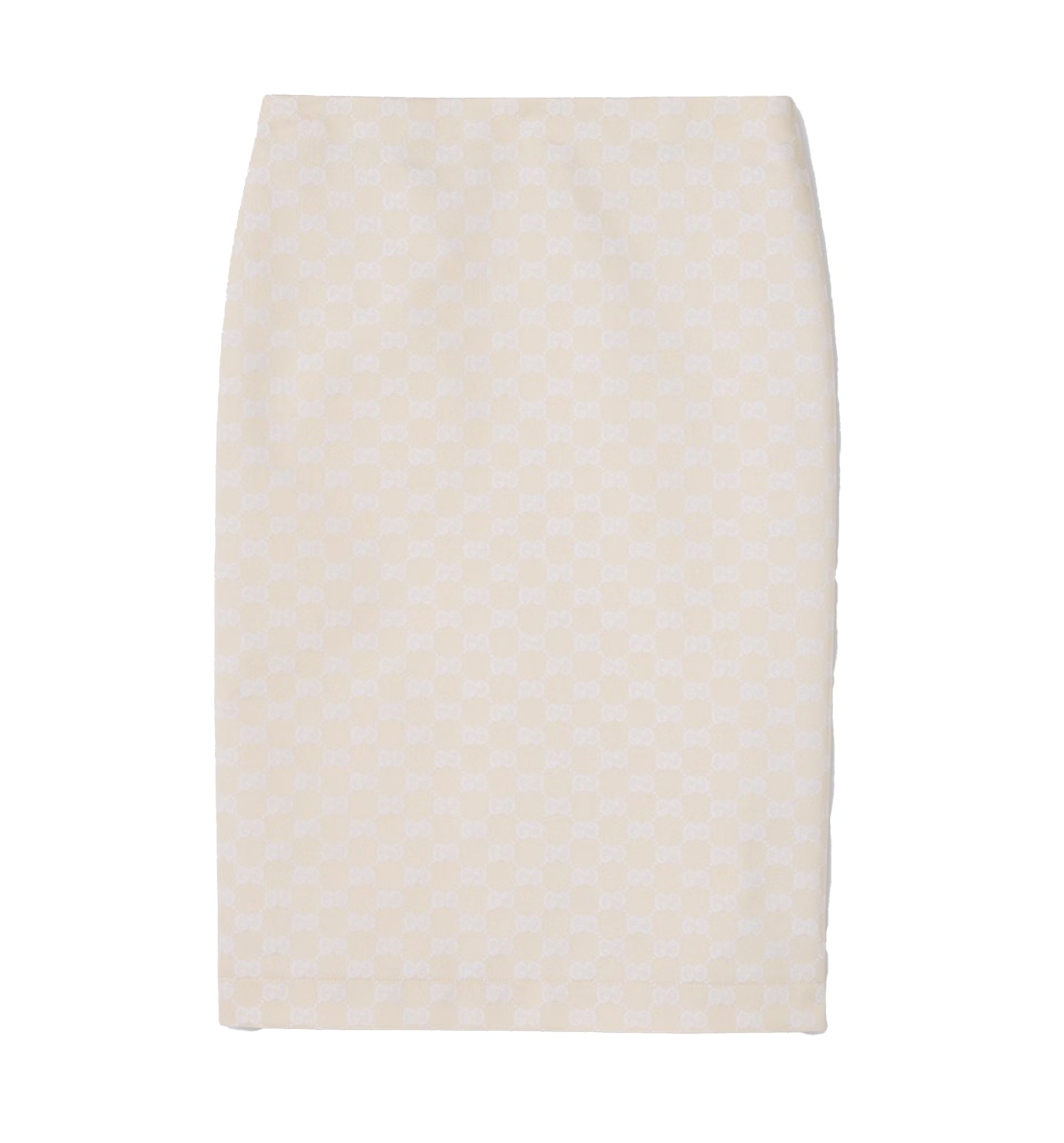 GG Cotton Gabardine Skirt