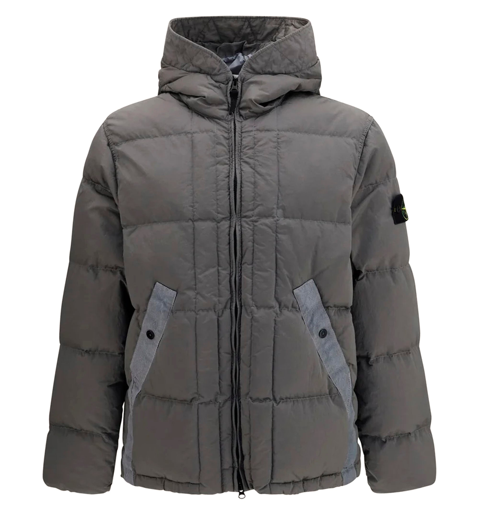 Nylon Metal hooded Puffer Jacket