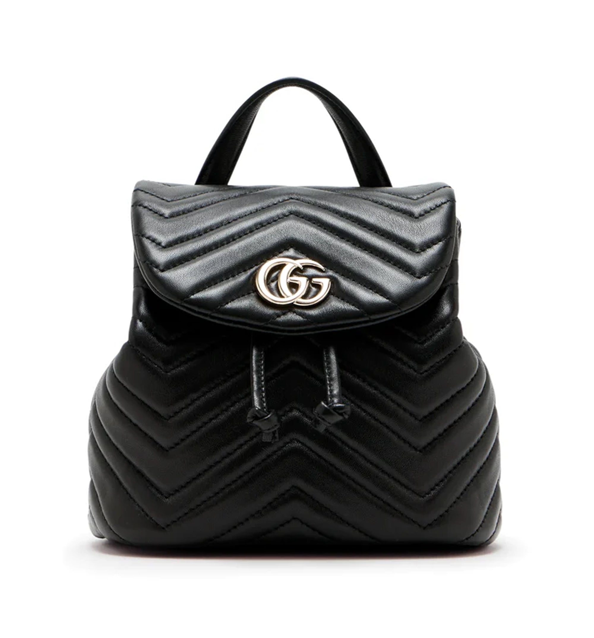 Leather Mini Gg Marmont Backpack
