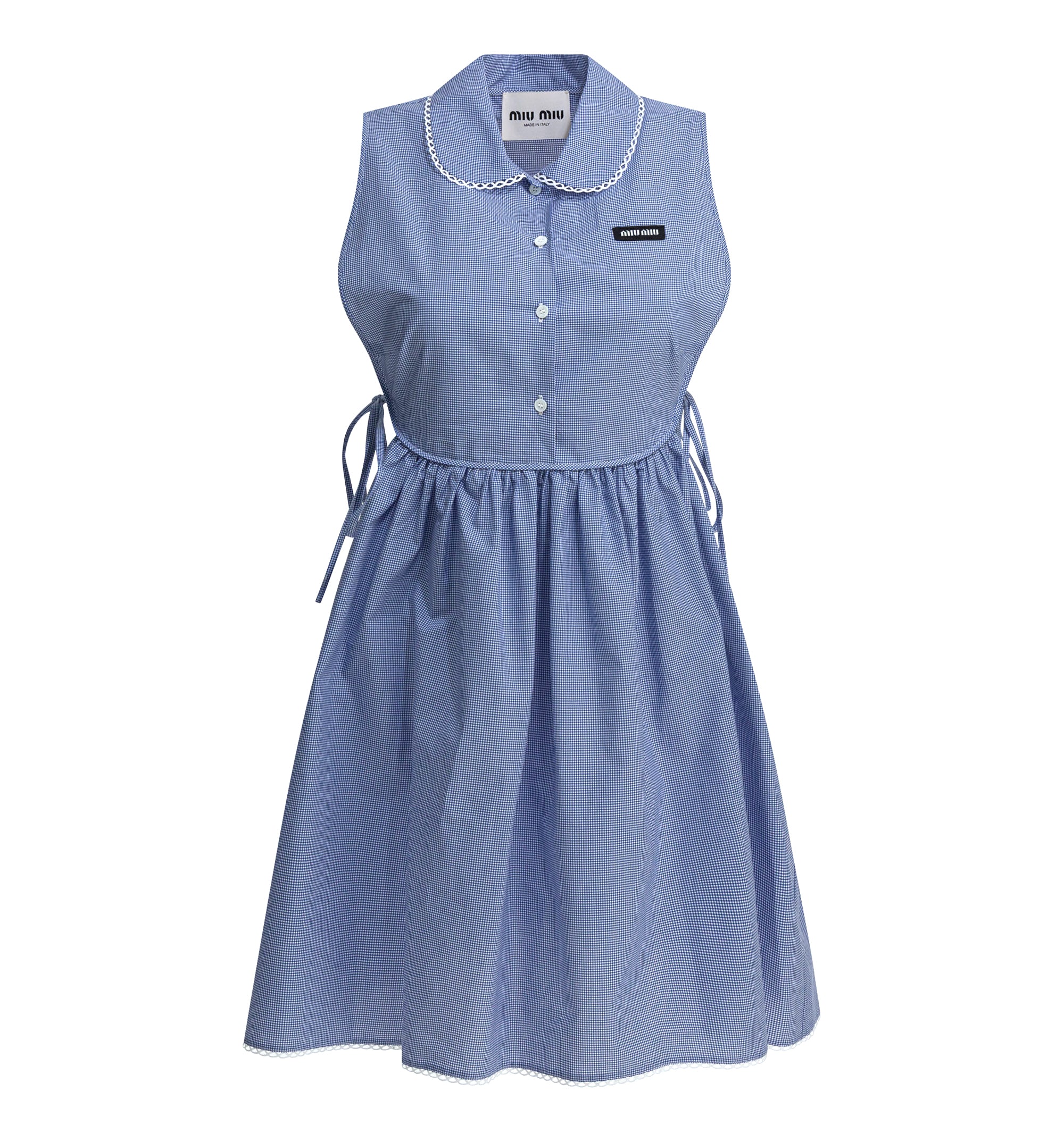Cotton Dress With Logo