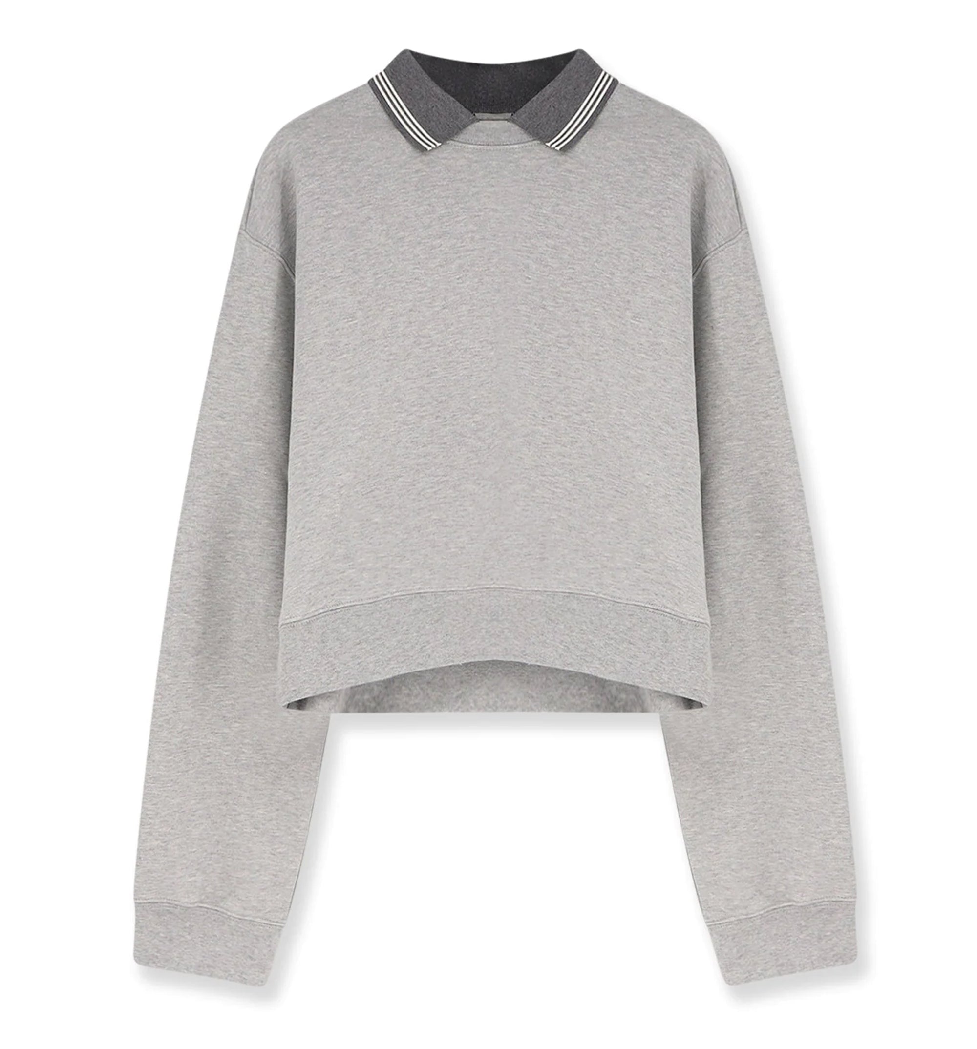 Mélange Cotton Sweatshirt