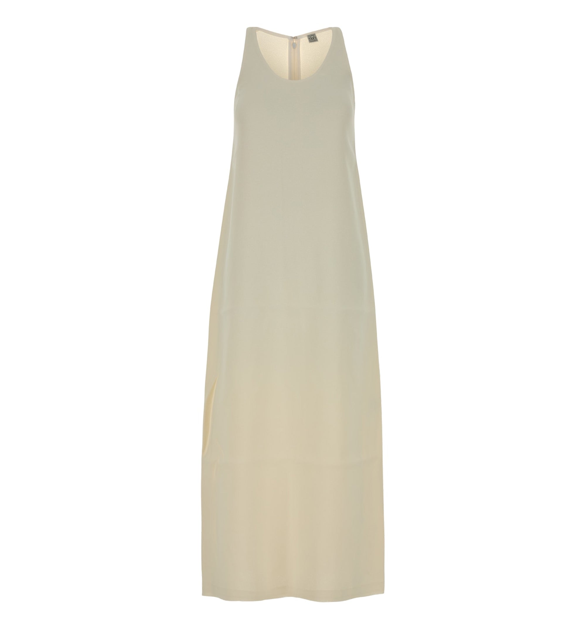 Scoop-Neck Sablé Dress