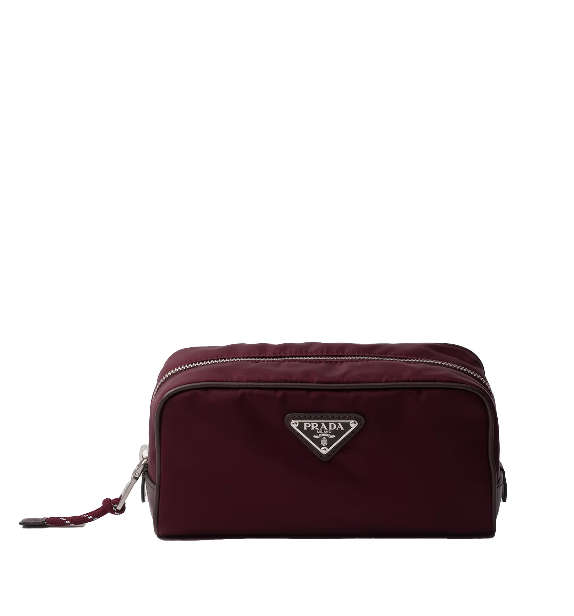 Prada Speedrock Re-Nylon and leather pouch