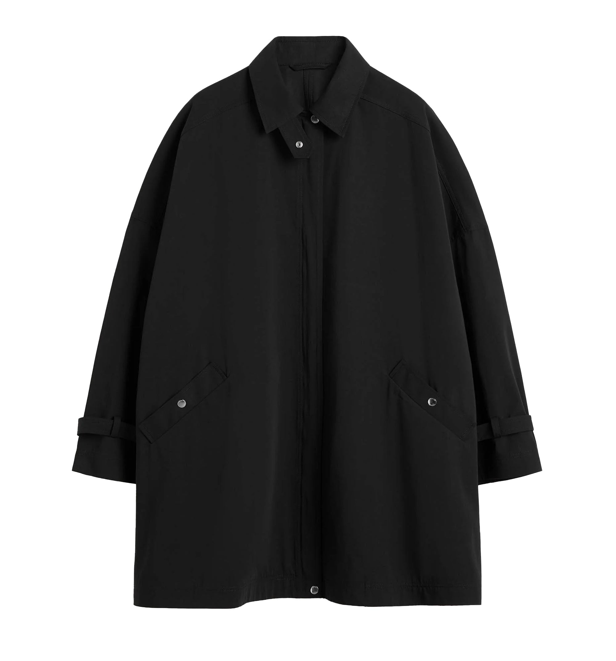 Organic Cotton Oversized Trench Coat