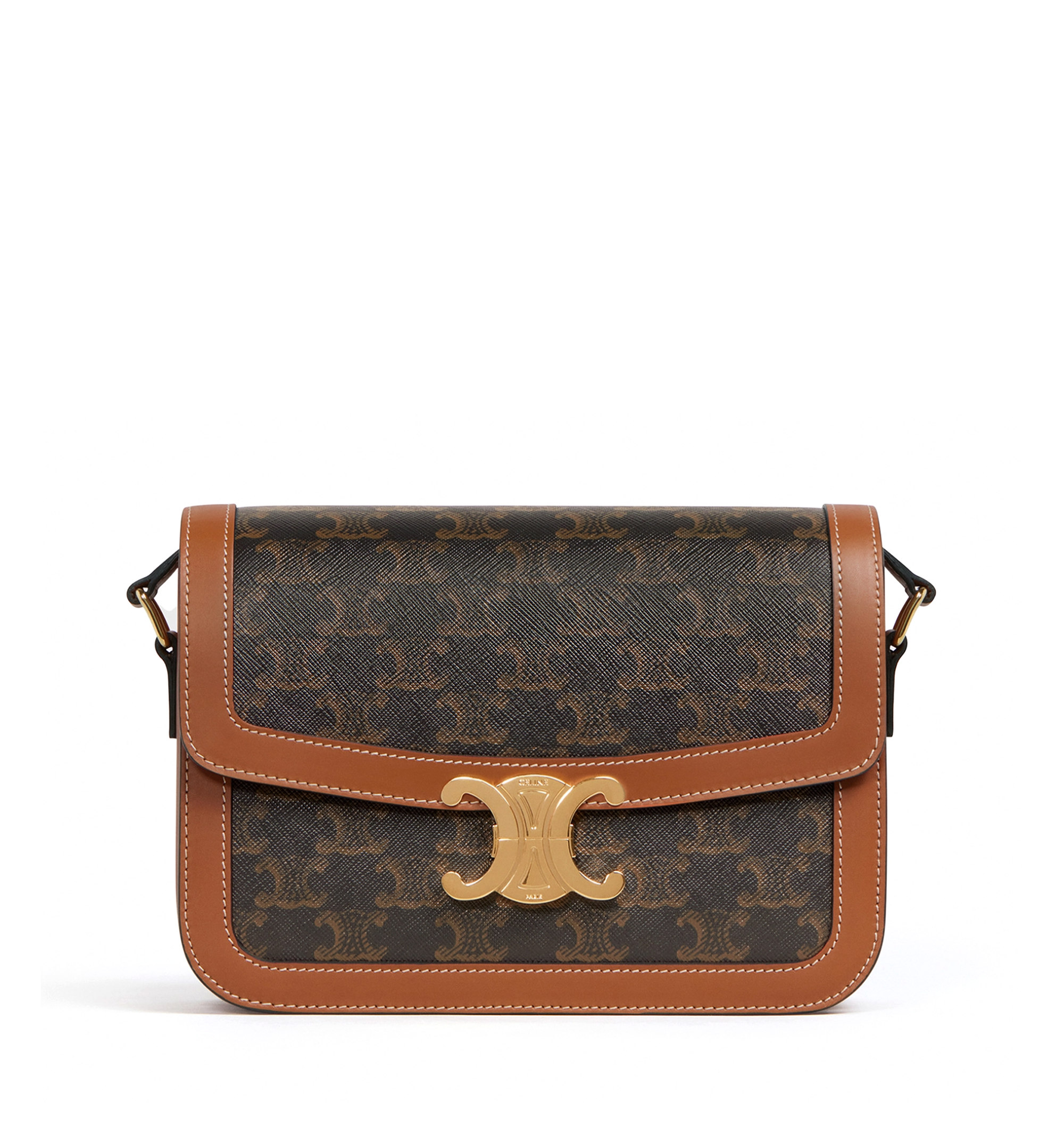 Triomphe Classic coated canvas crossbody bag