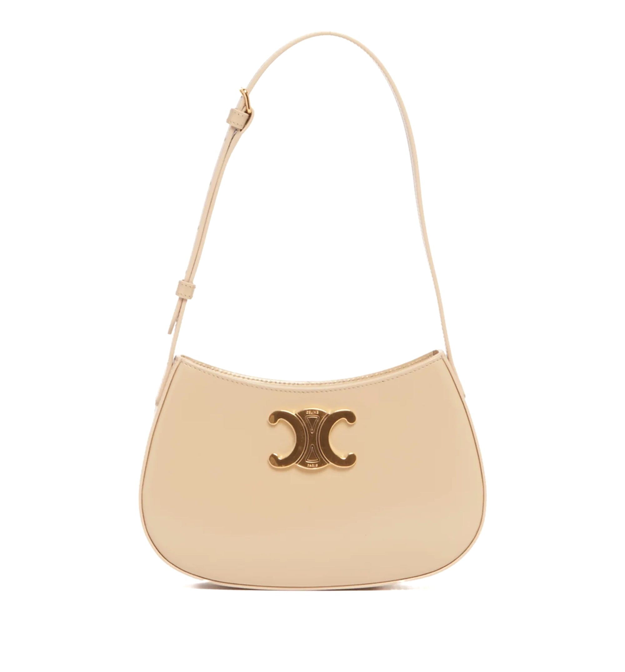 Medium Tilly Bag In Shiny Calfskin