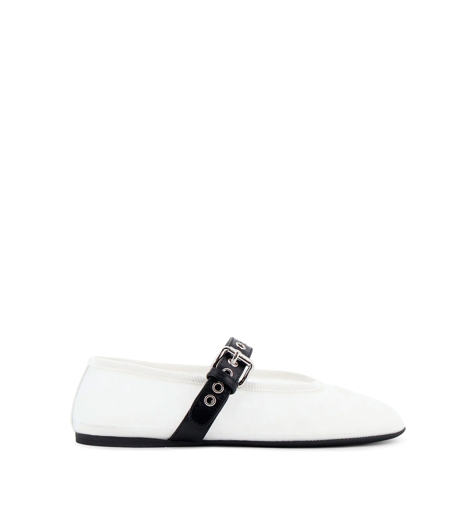 Mesh Fabric Ballerinas