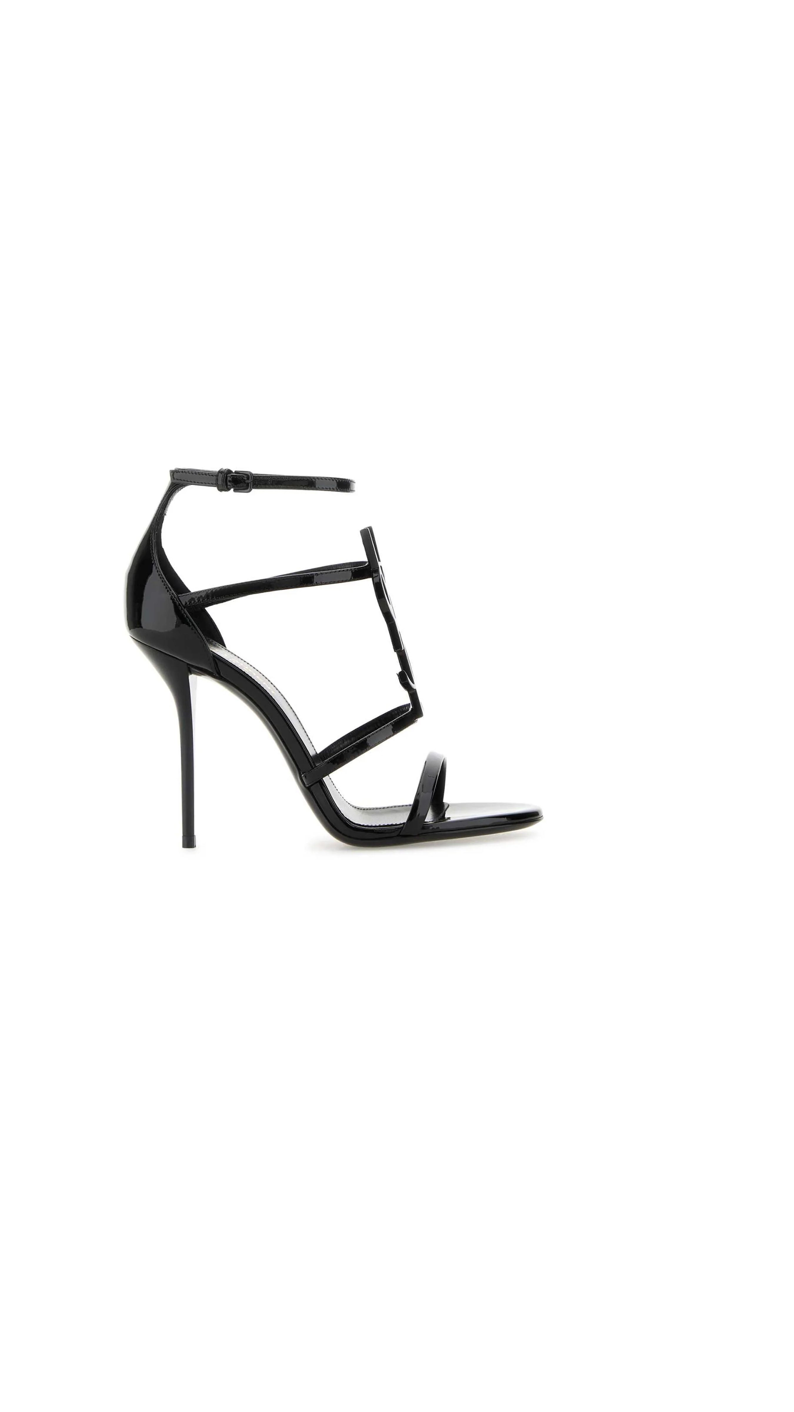 Cassandra Open Toe Sandals - Black