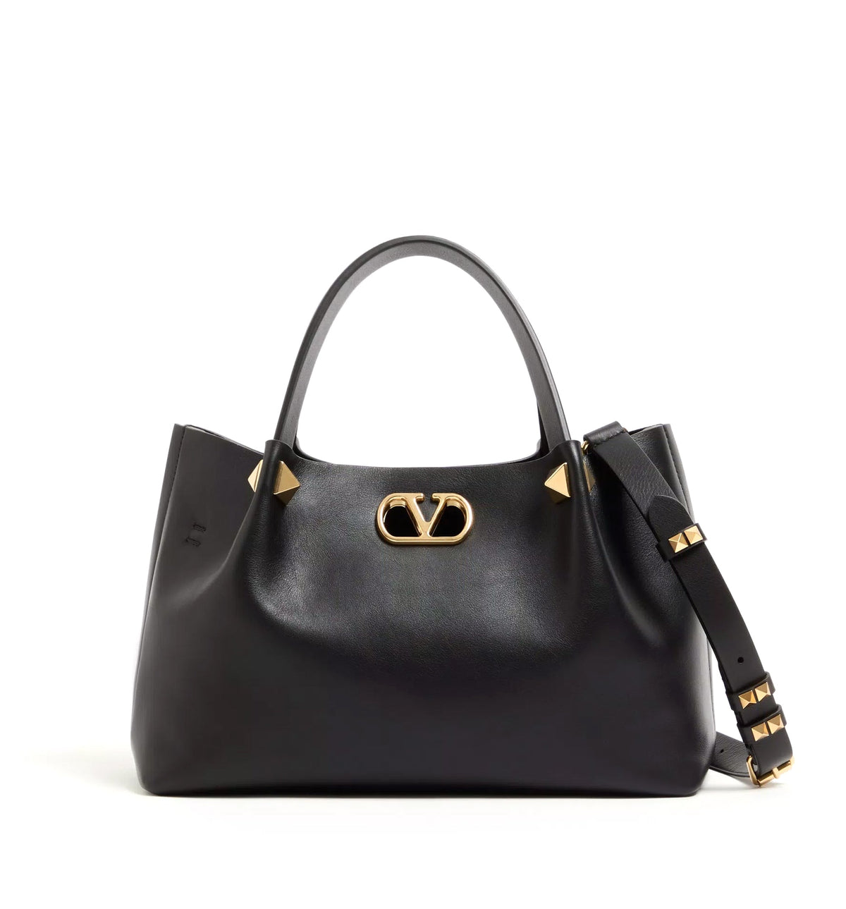 Small Soft Leather Shopping Bag