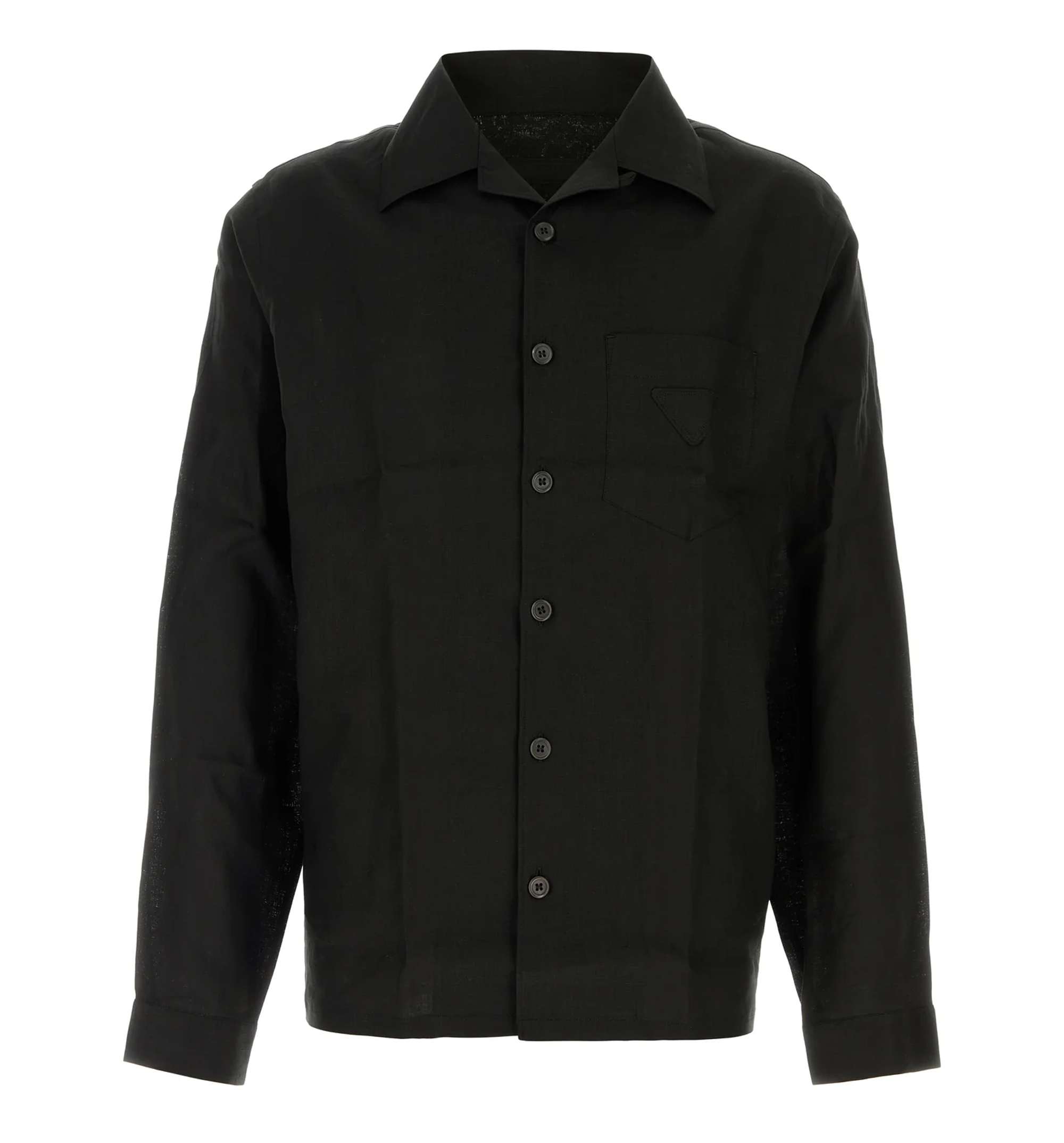 Linen Shirt - Black