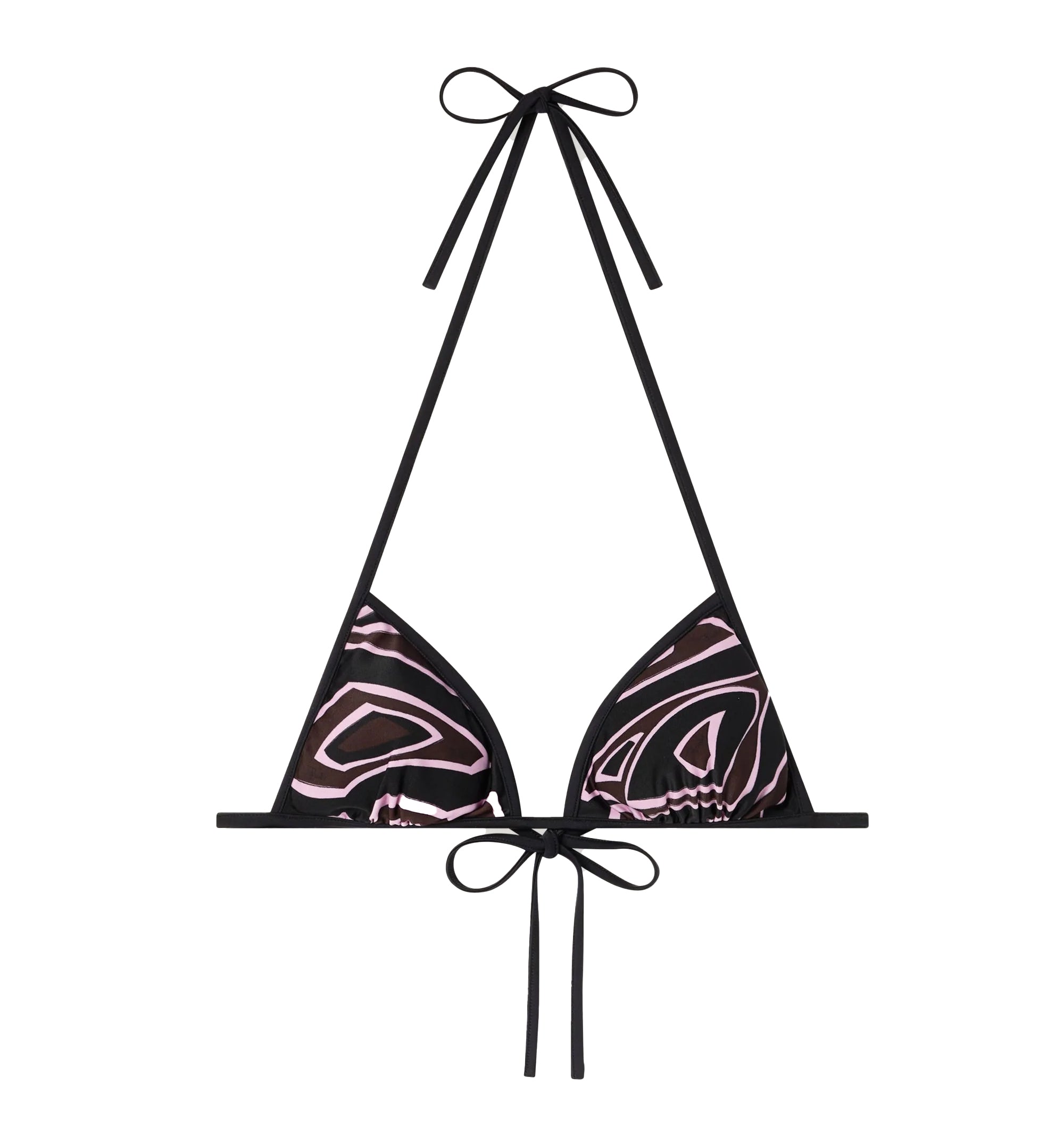 Labirinto Print Bikini Top