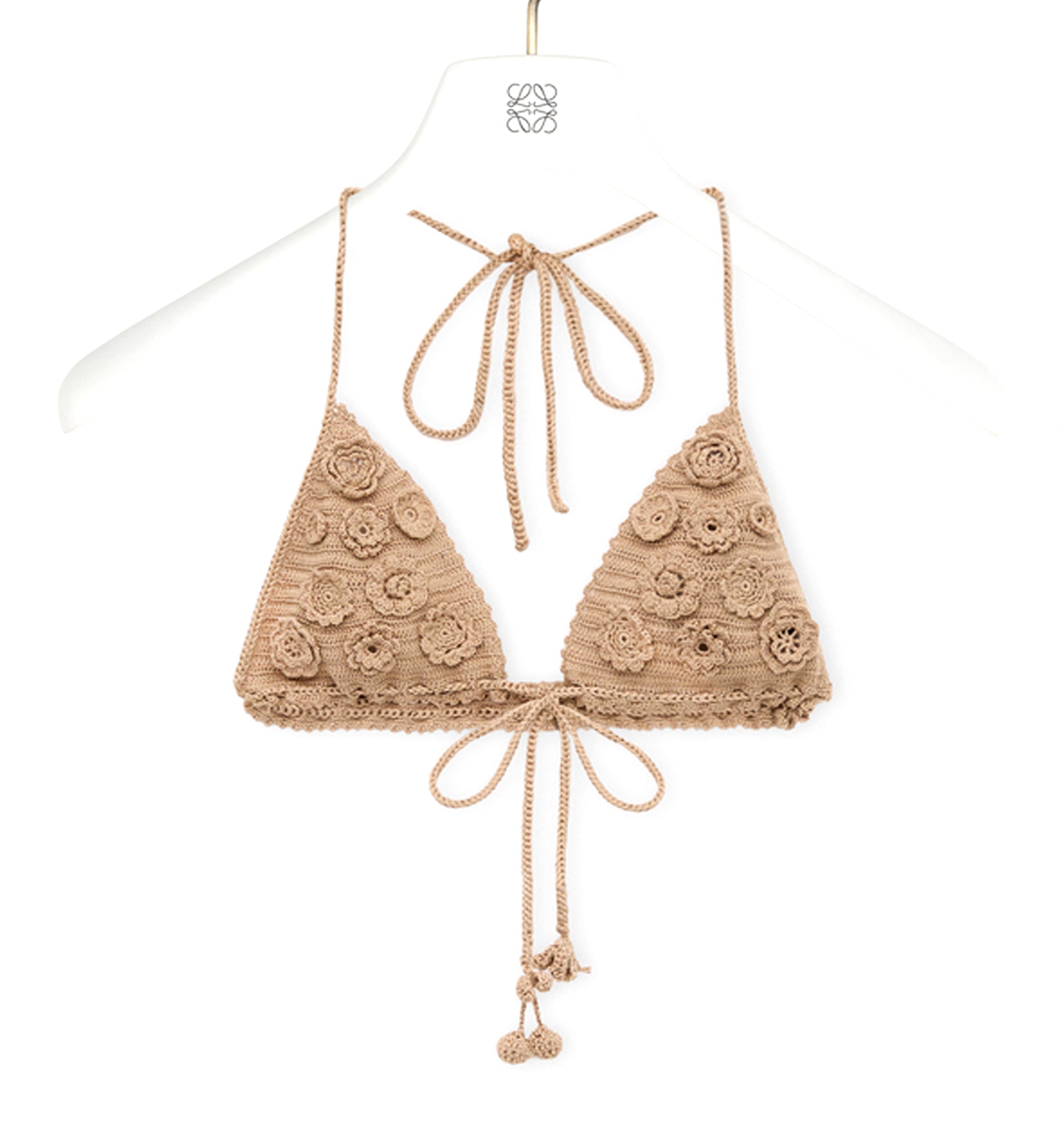 Top in cotton crochet
