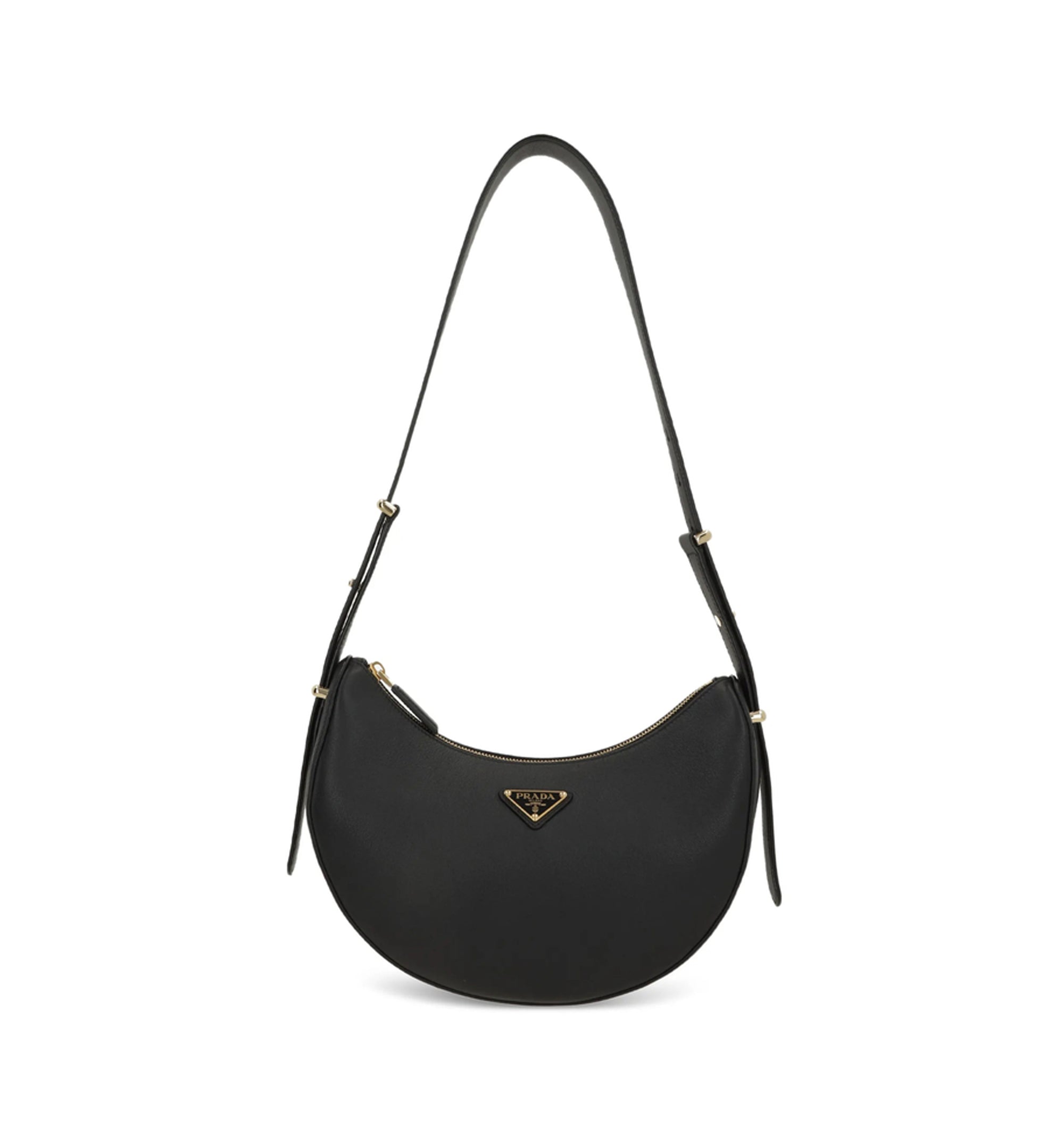 Prada Arqué leather shoulder bag