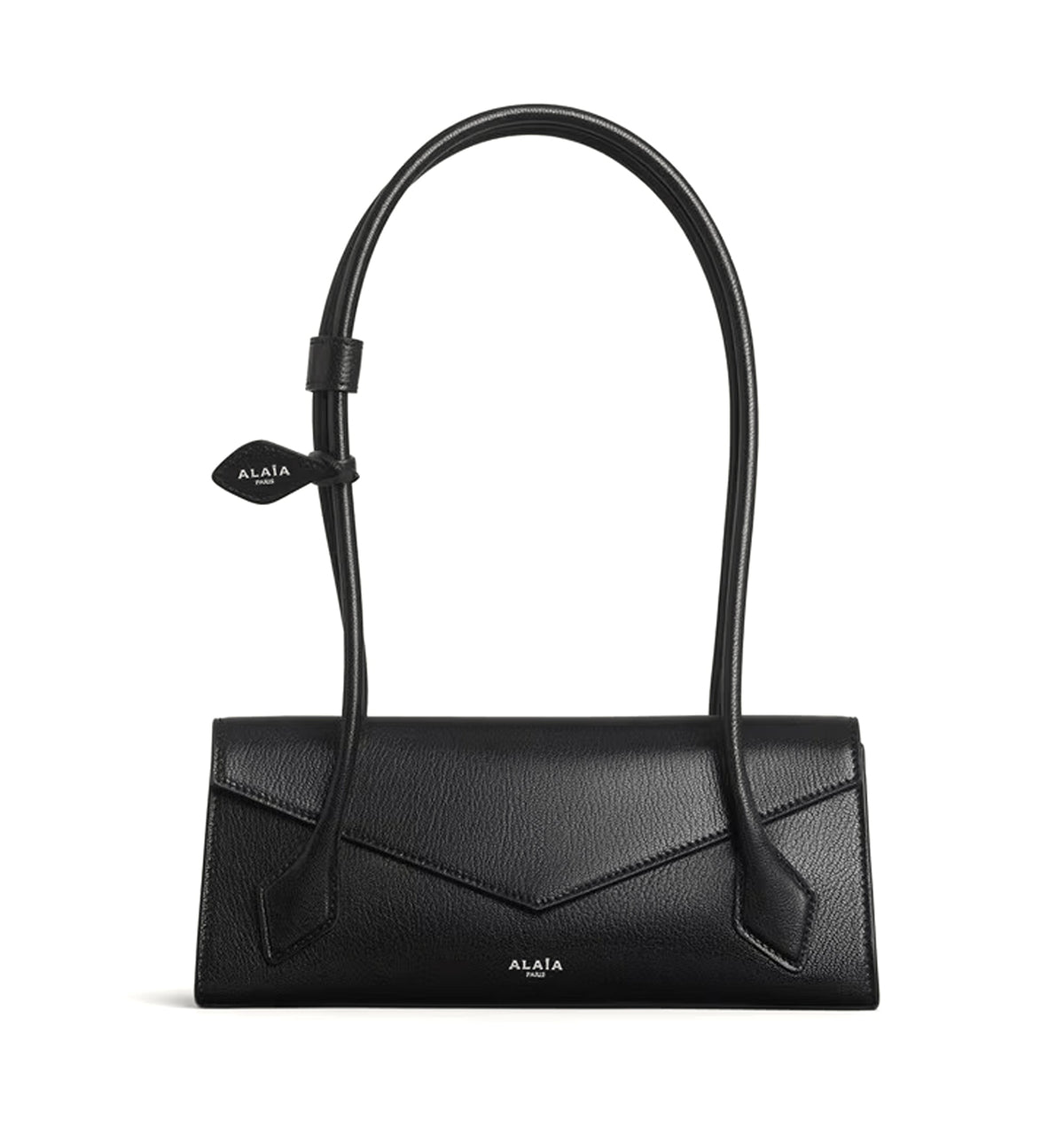 Le Teckel Flap Small Bag In Shiny Goatskin