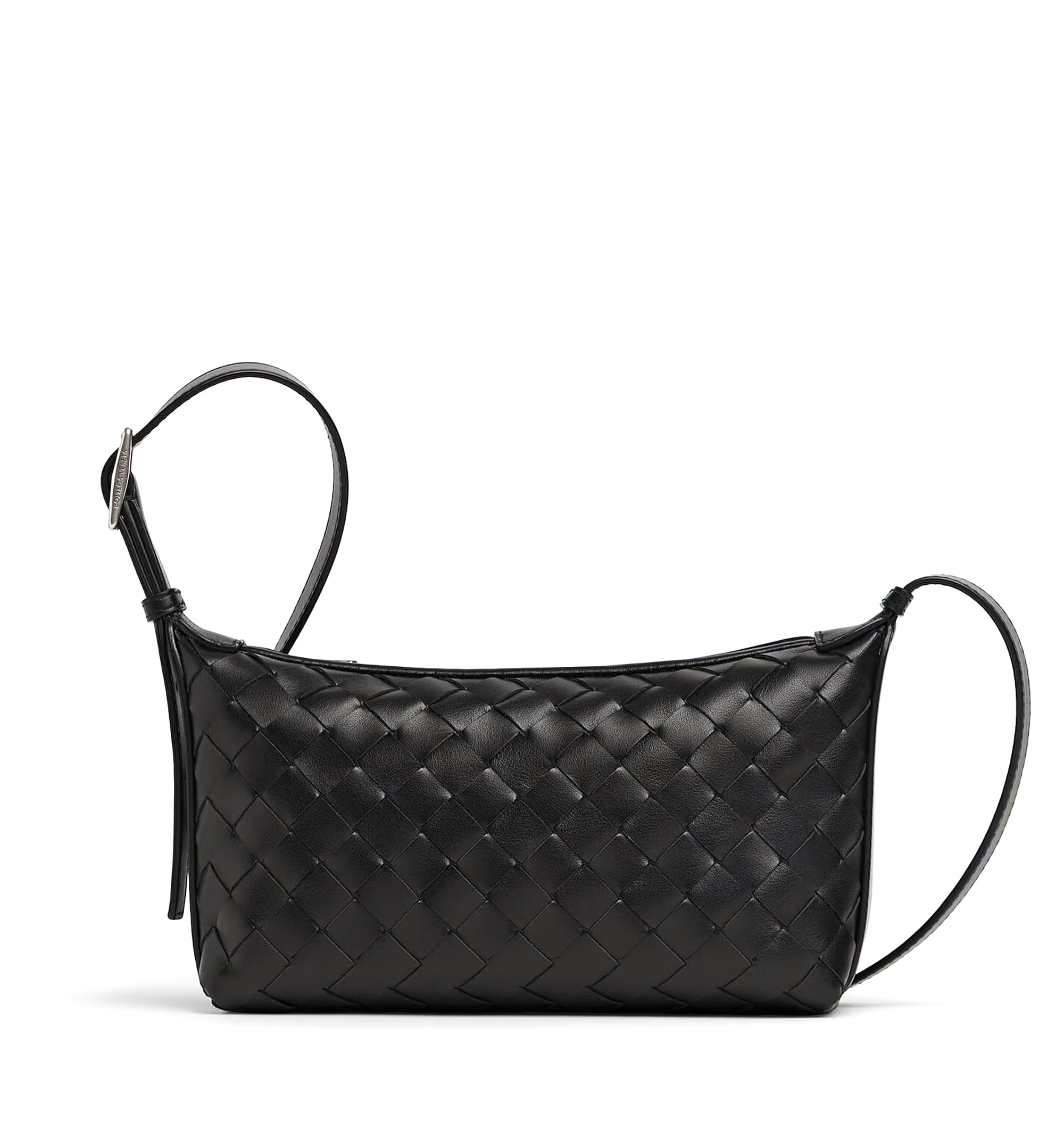 Intrecciato Leather Crossbody Bag